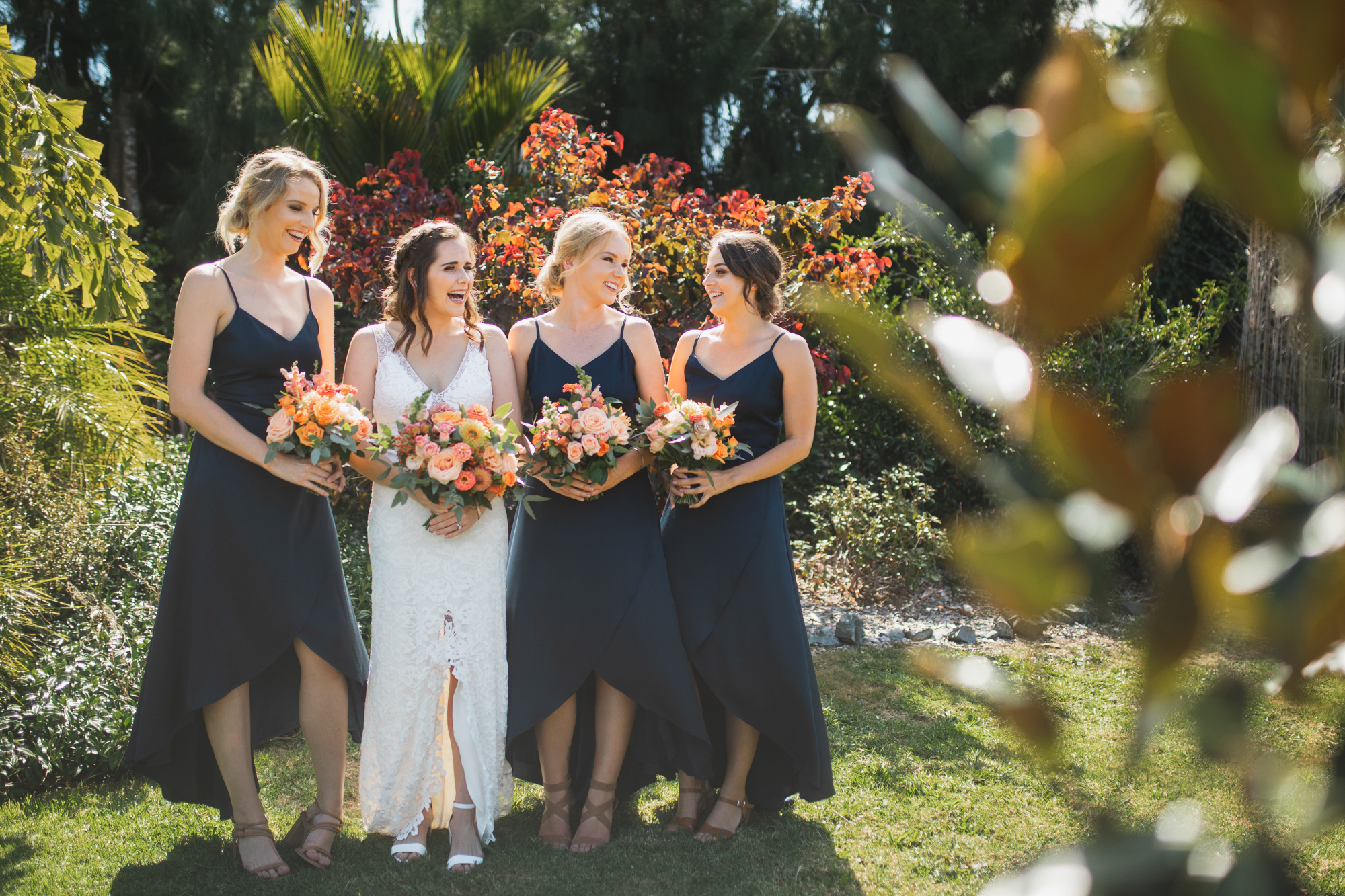 allely estate wedding bridesmaids photo