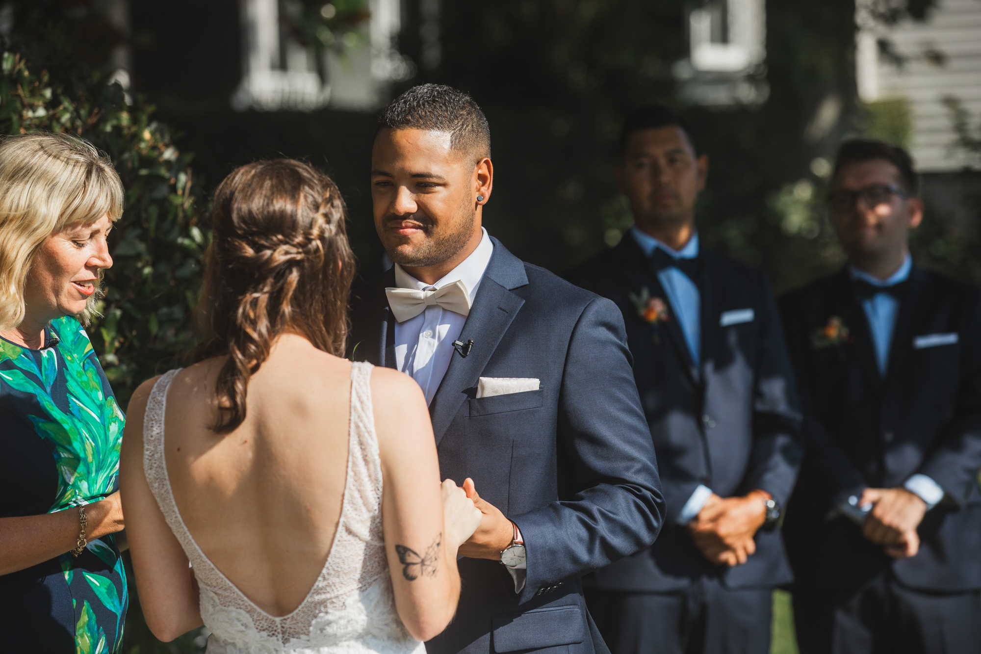 allely estate wedding groom