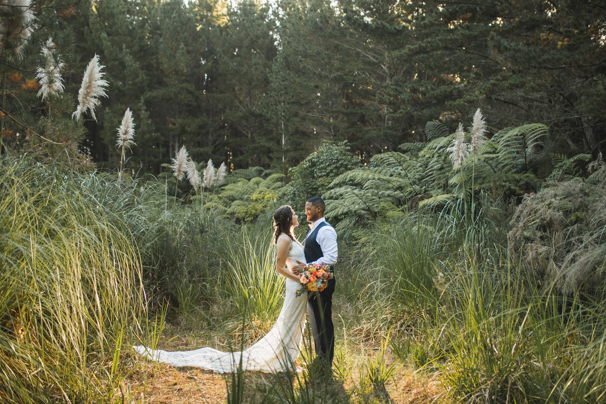 riverhead forest wedding picture