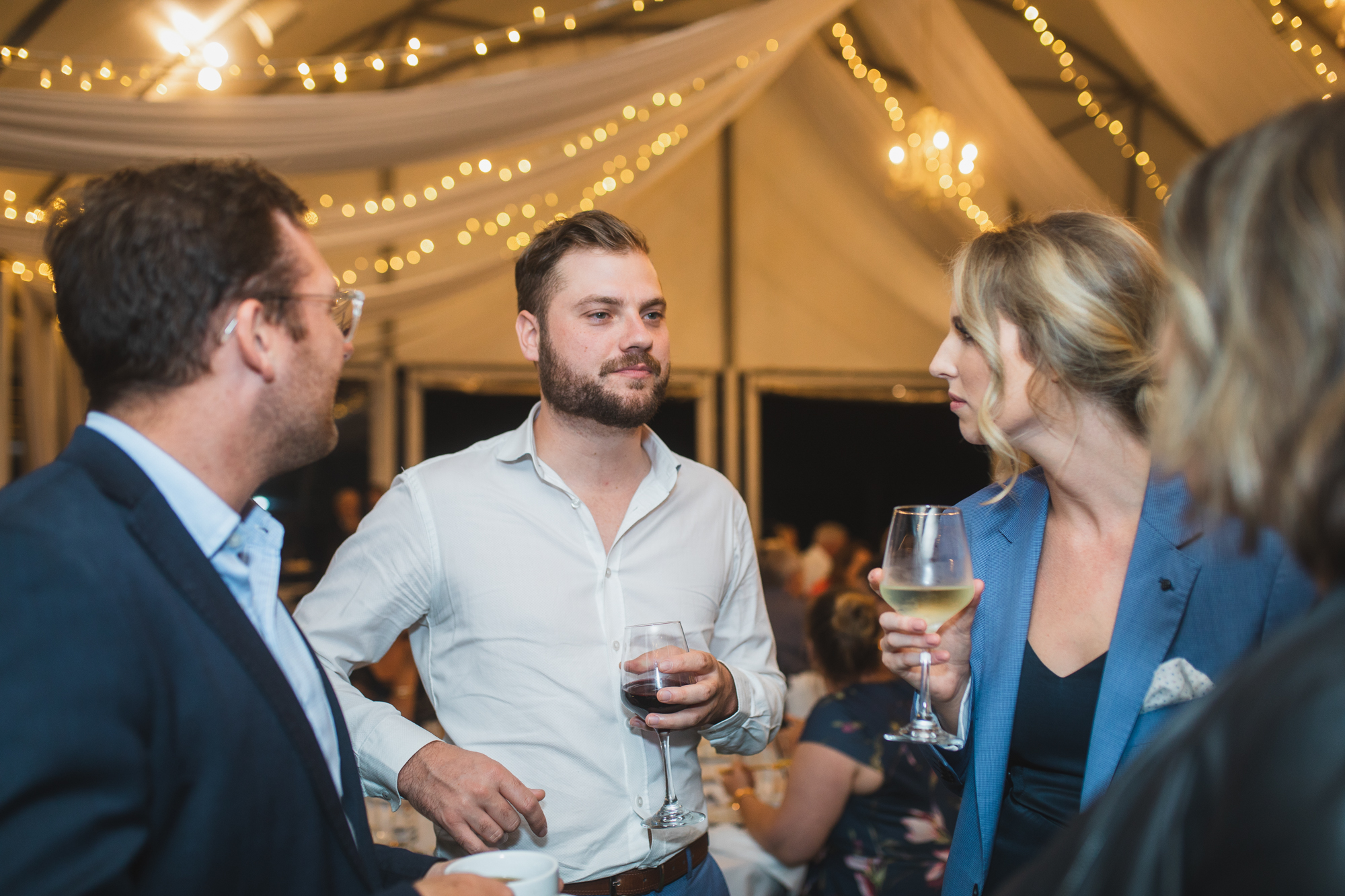 auckland wedding guests drinking