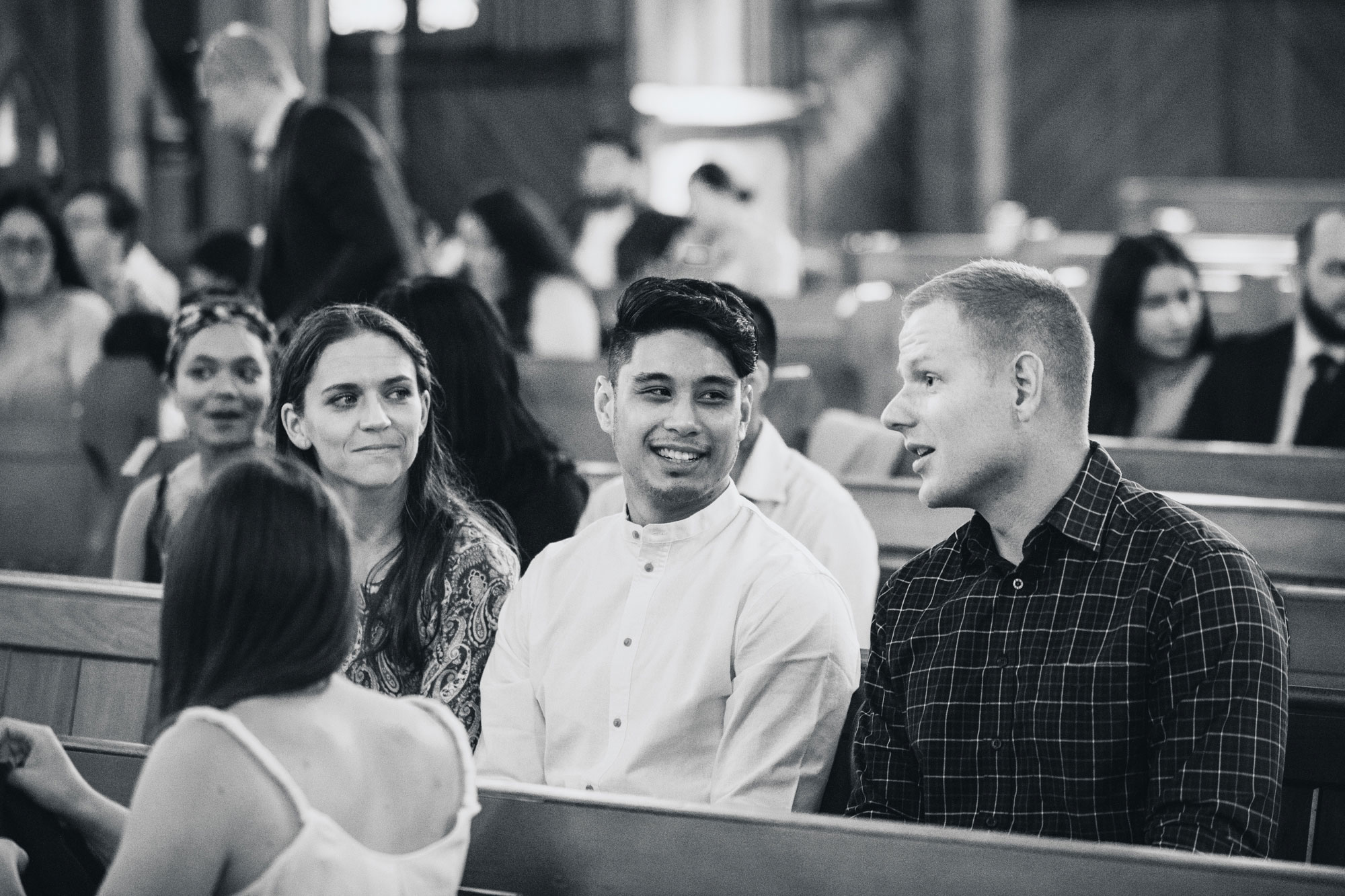 auckland st marys church wedding guests