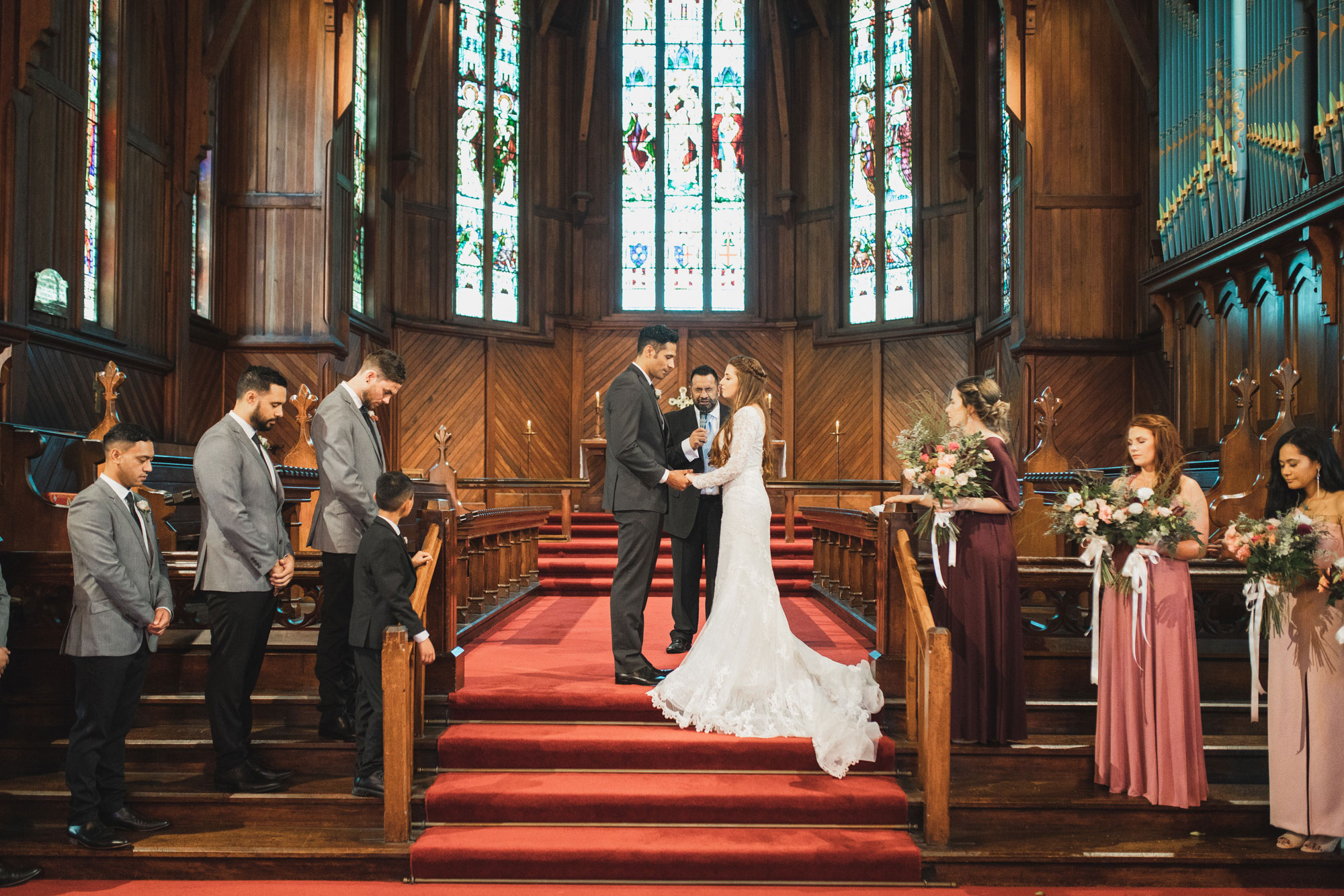 church wedding ceremony