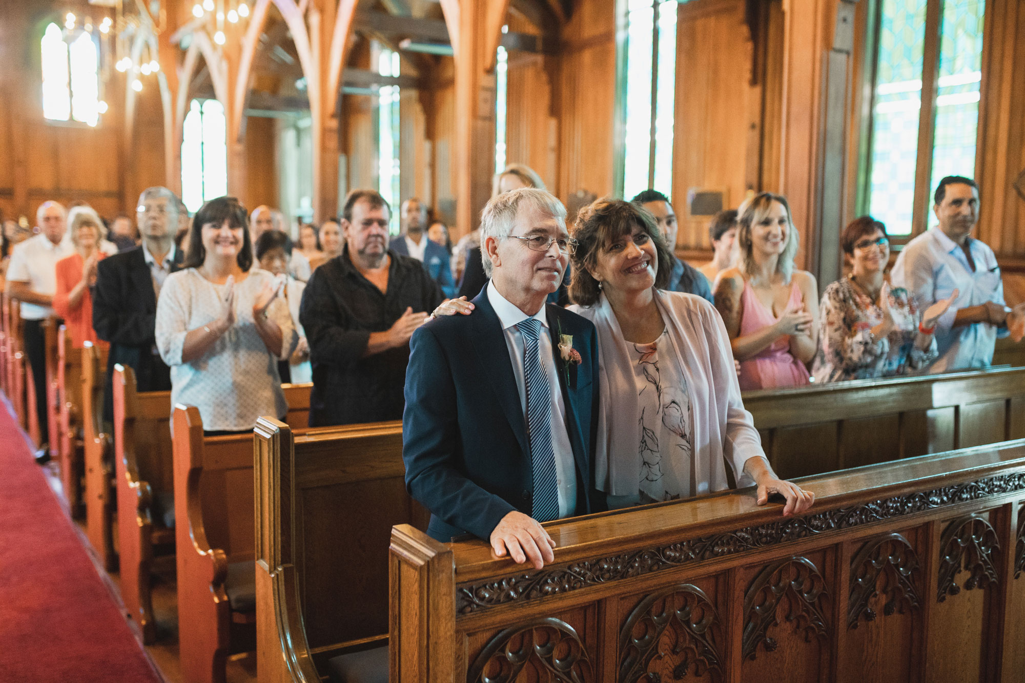 parents looking on