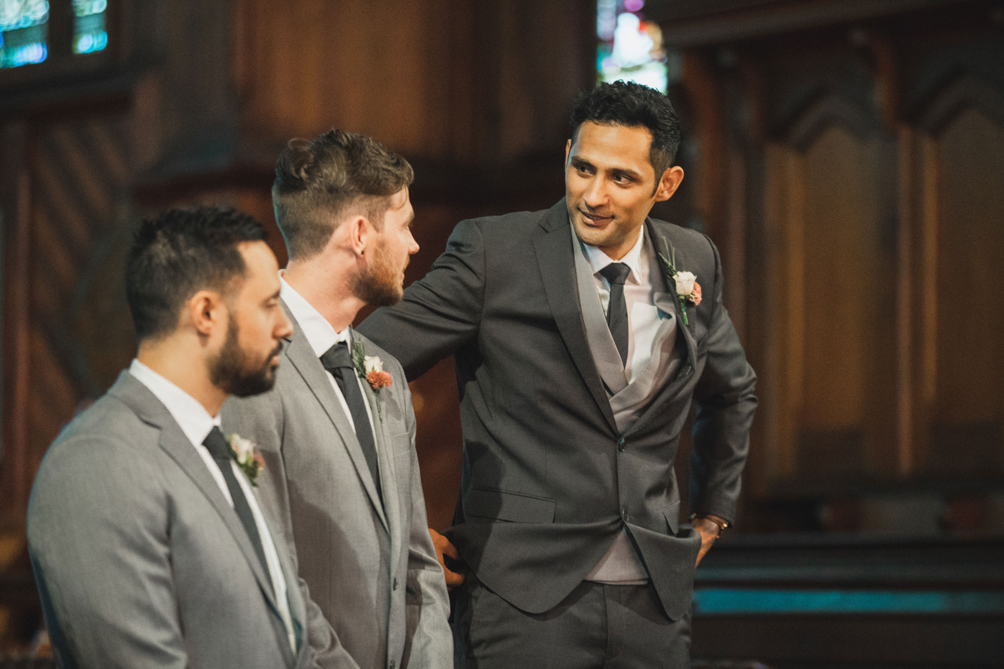 groom and groomsmen