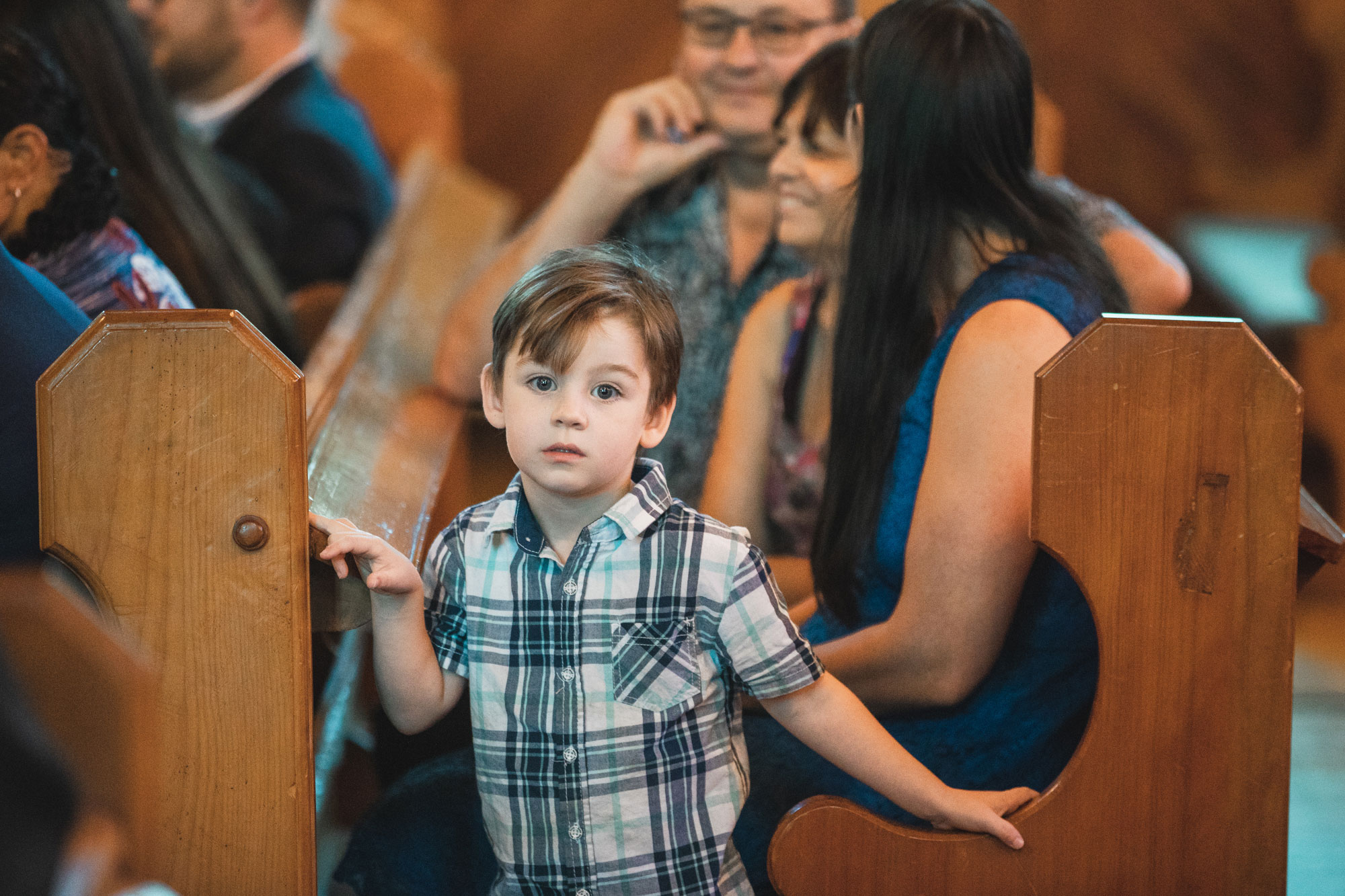 church wedding guest