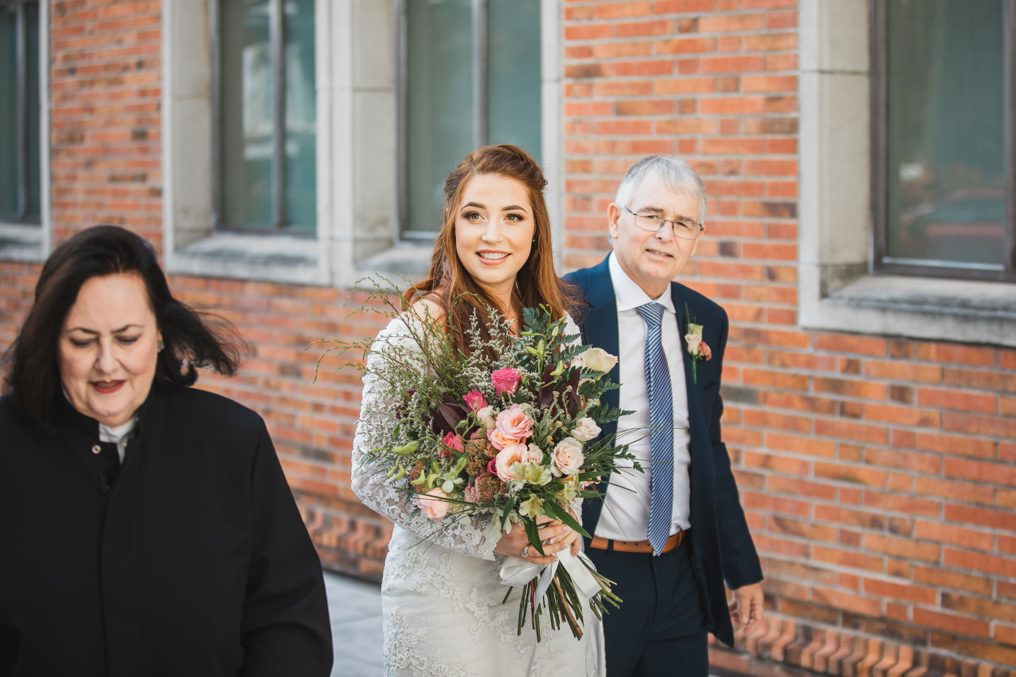 st marys church wedding bride