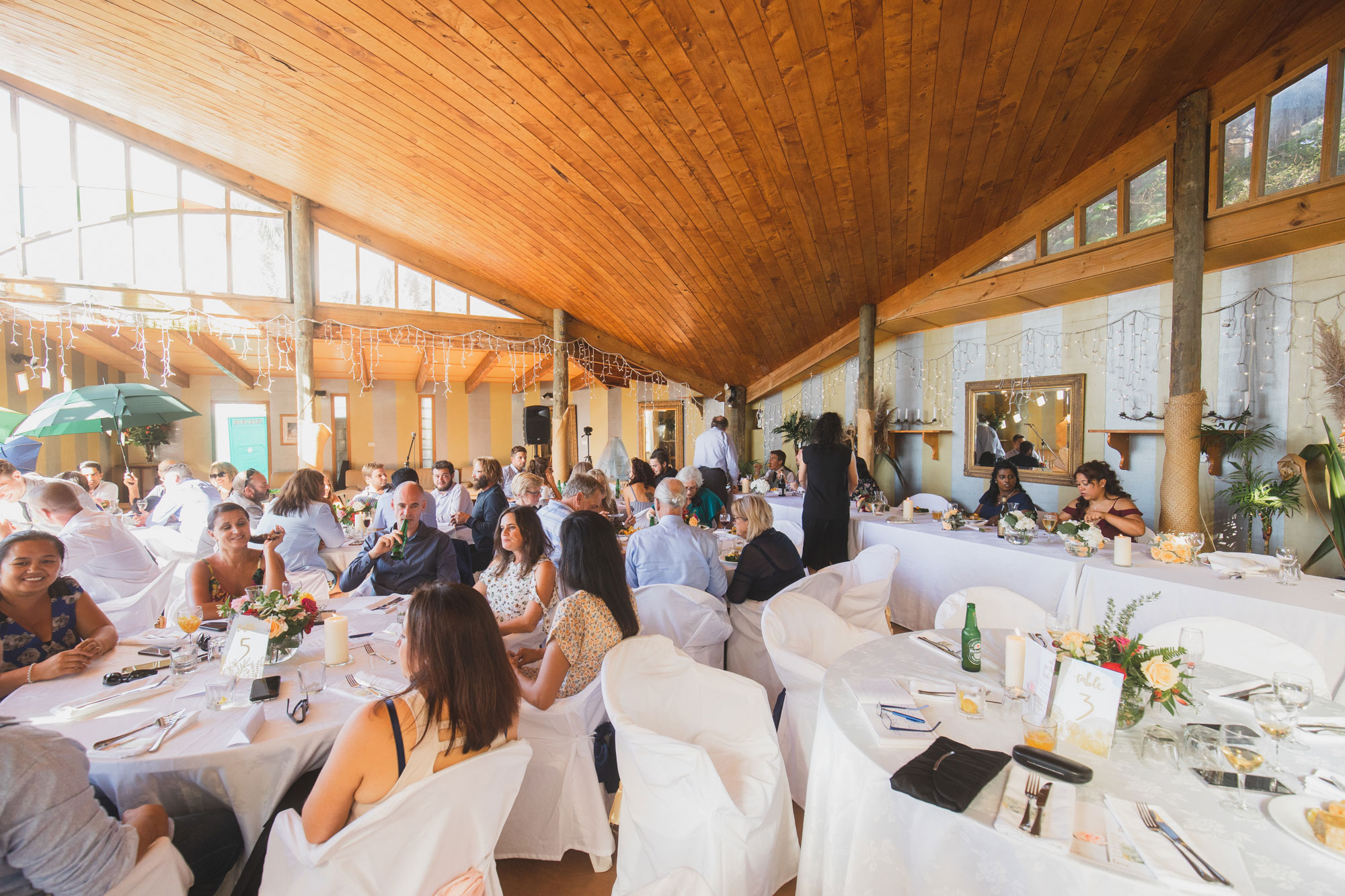 bethells beach cottages reception venue