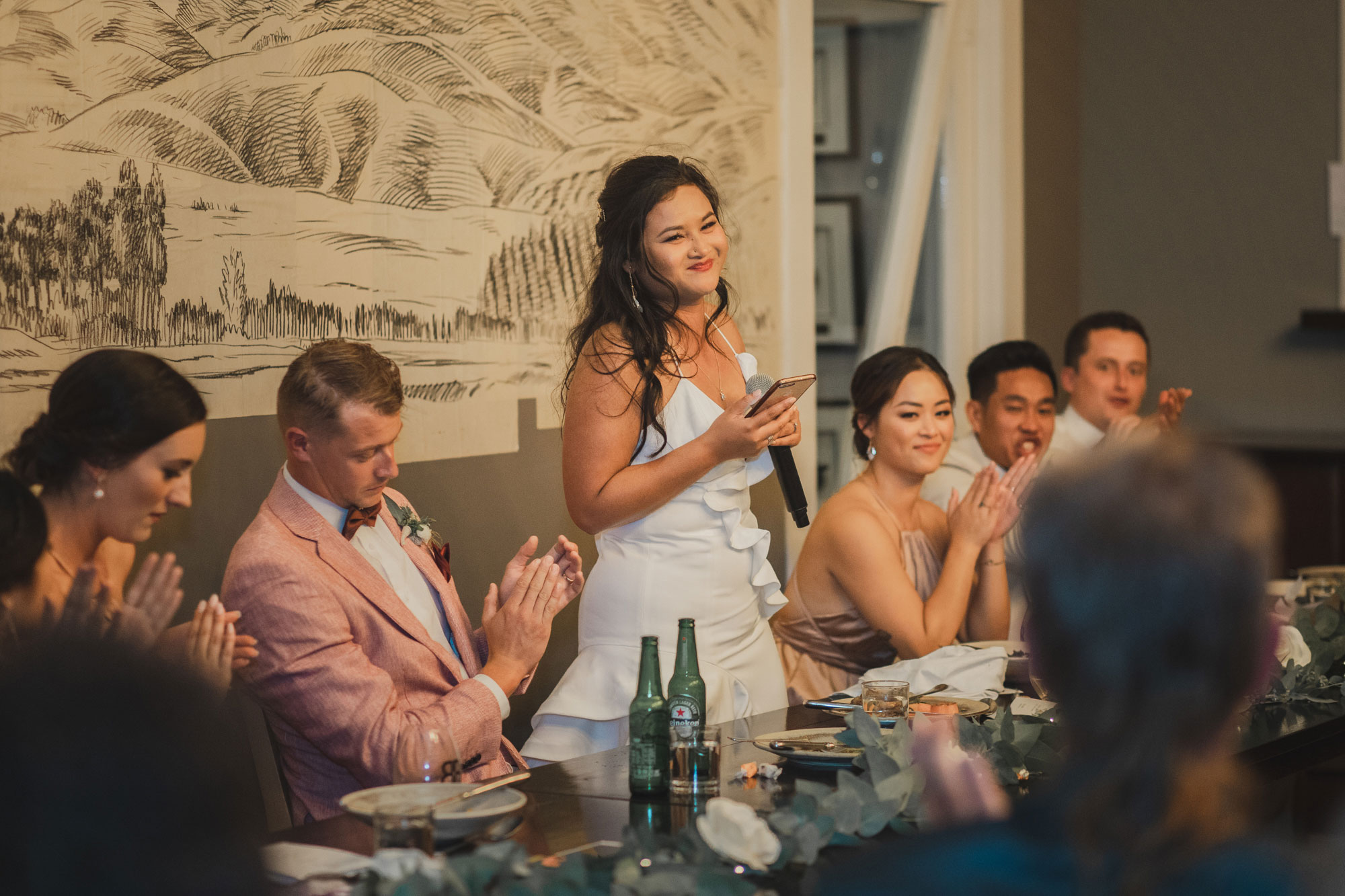 hawke's bay wedding bride speech