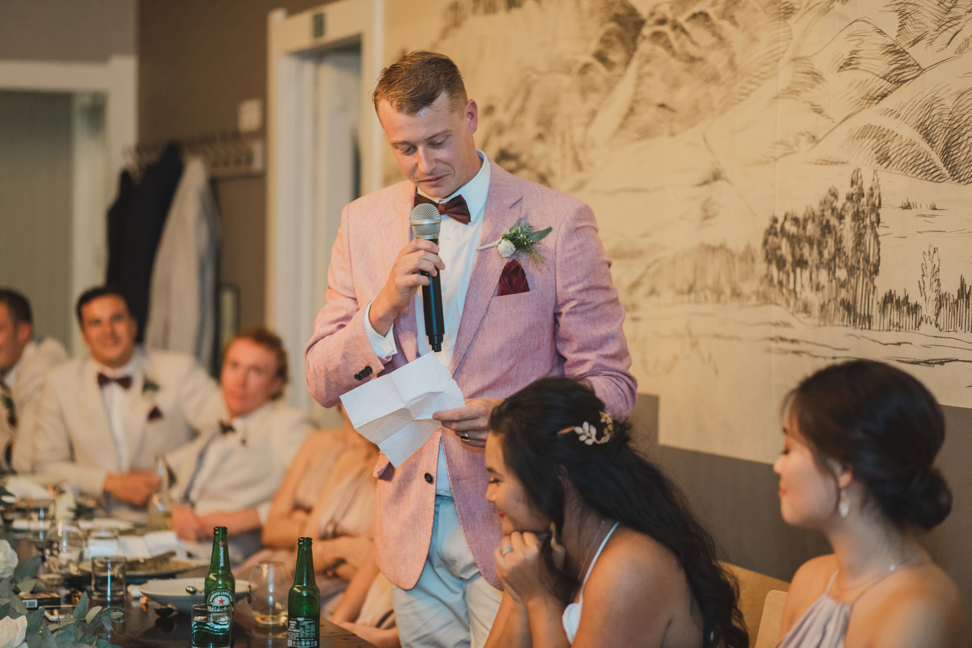 hawke's bay wedding groom speech