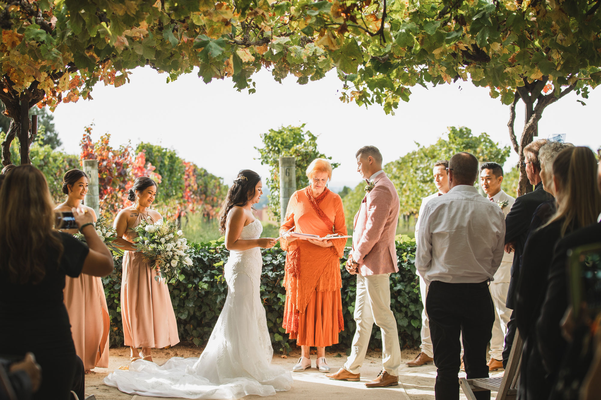 black barn wedding ceremony venue