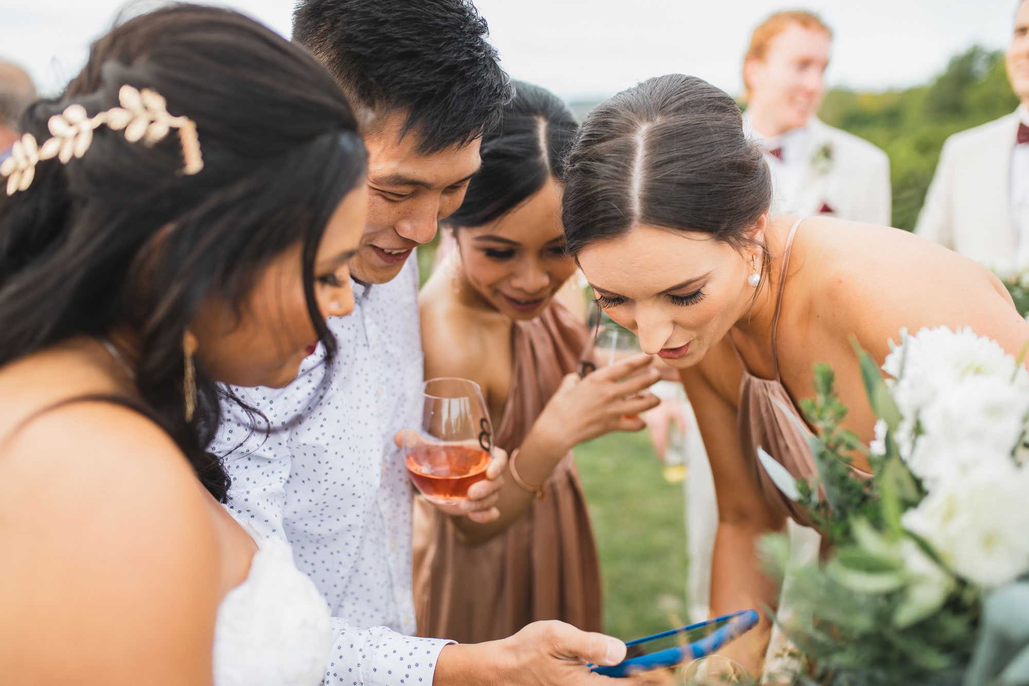 hawke's bay wedding guests looking