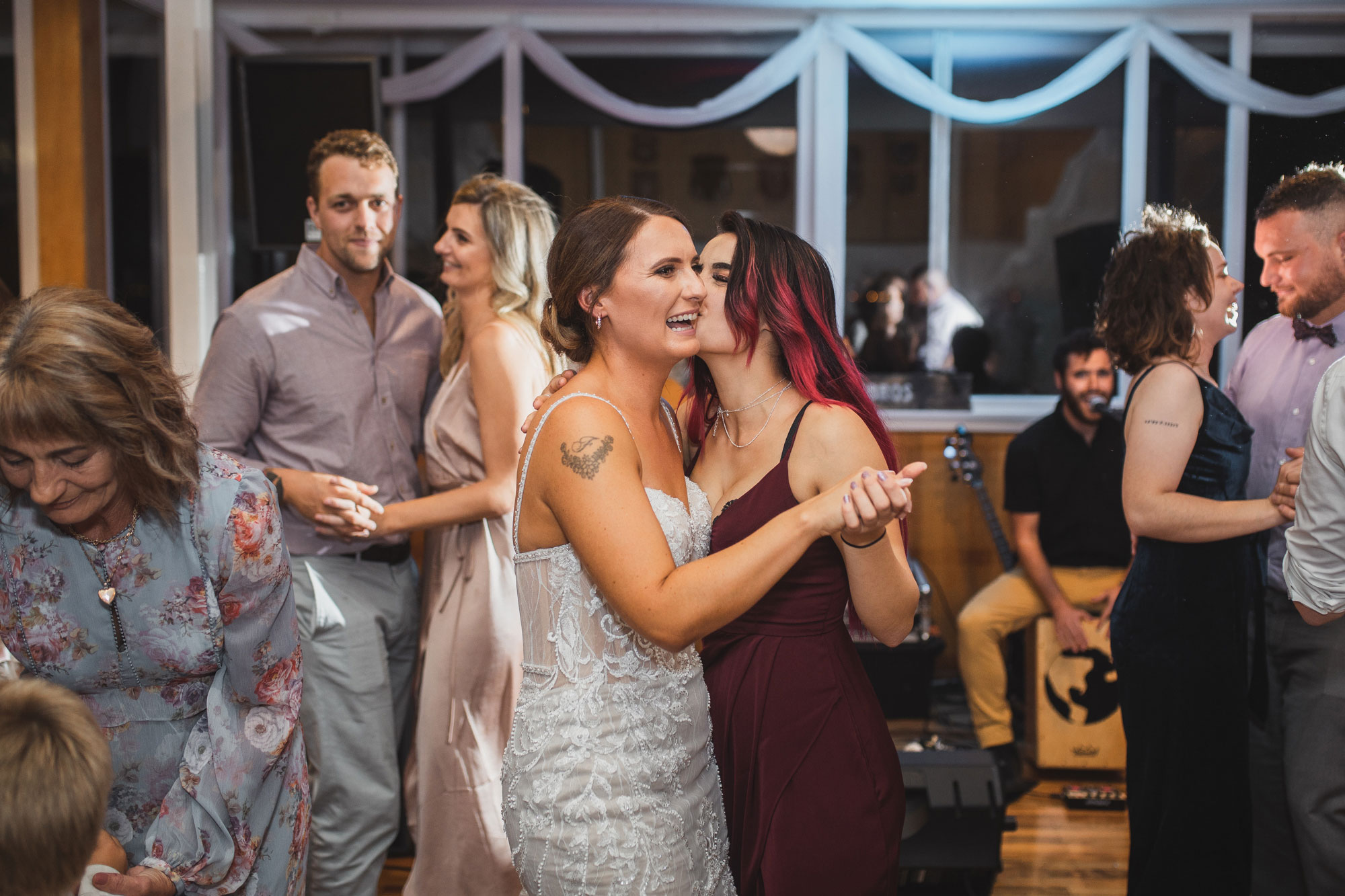 bride dancing