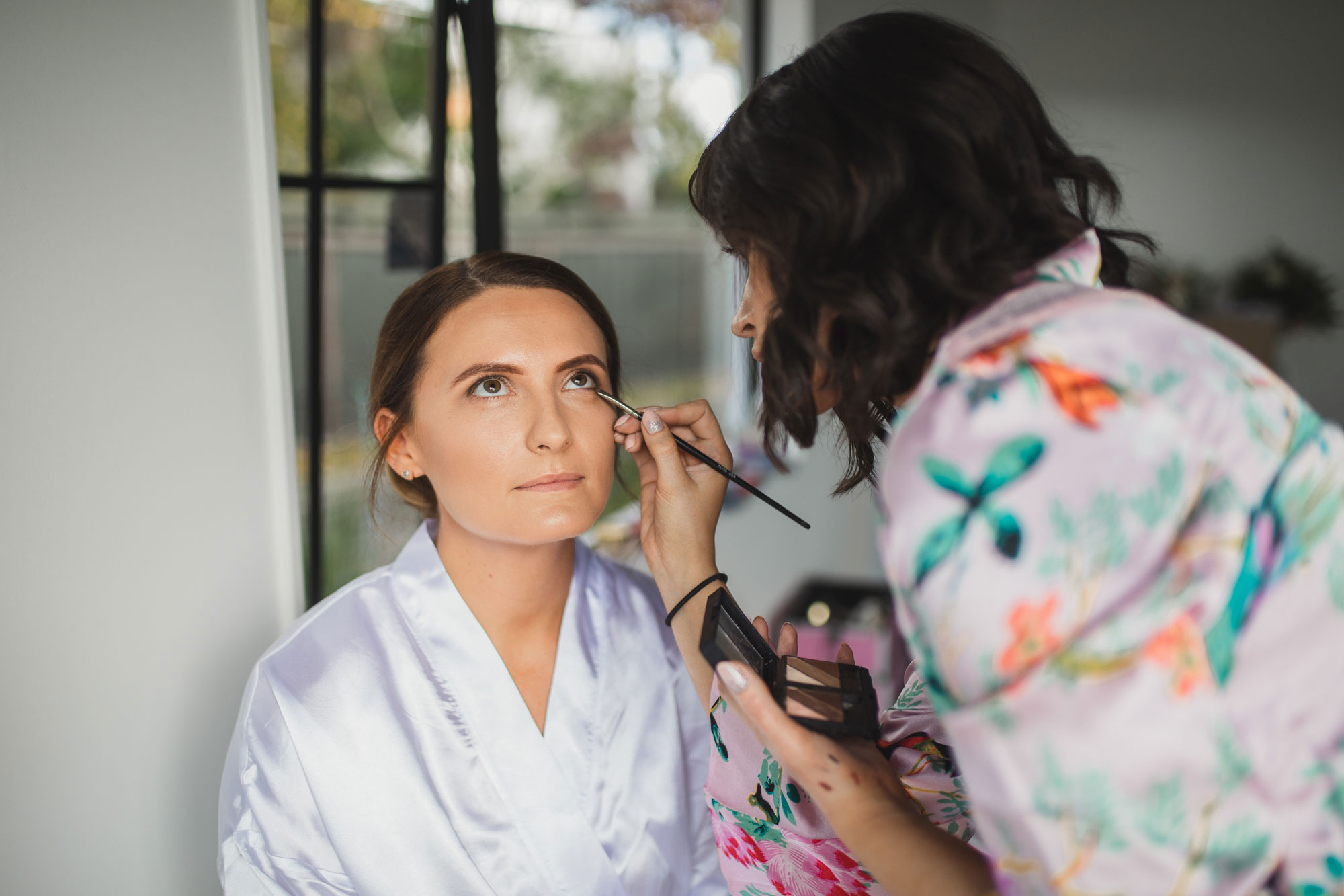 bride getting ready