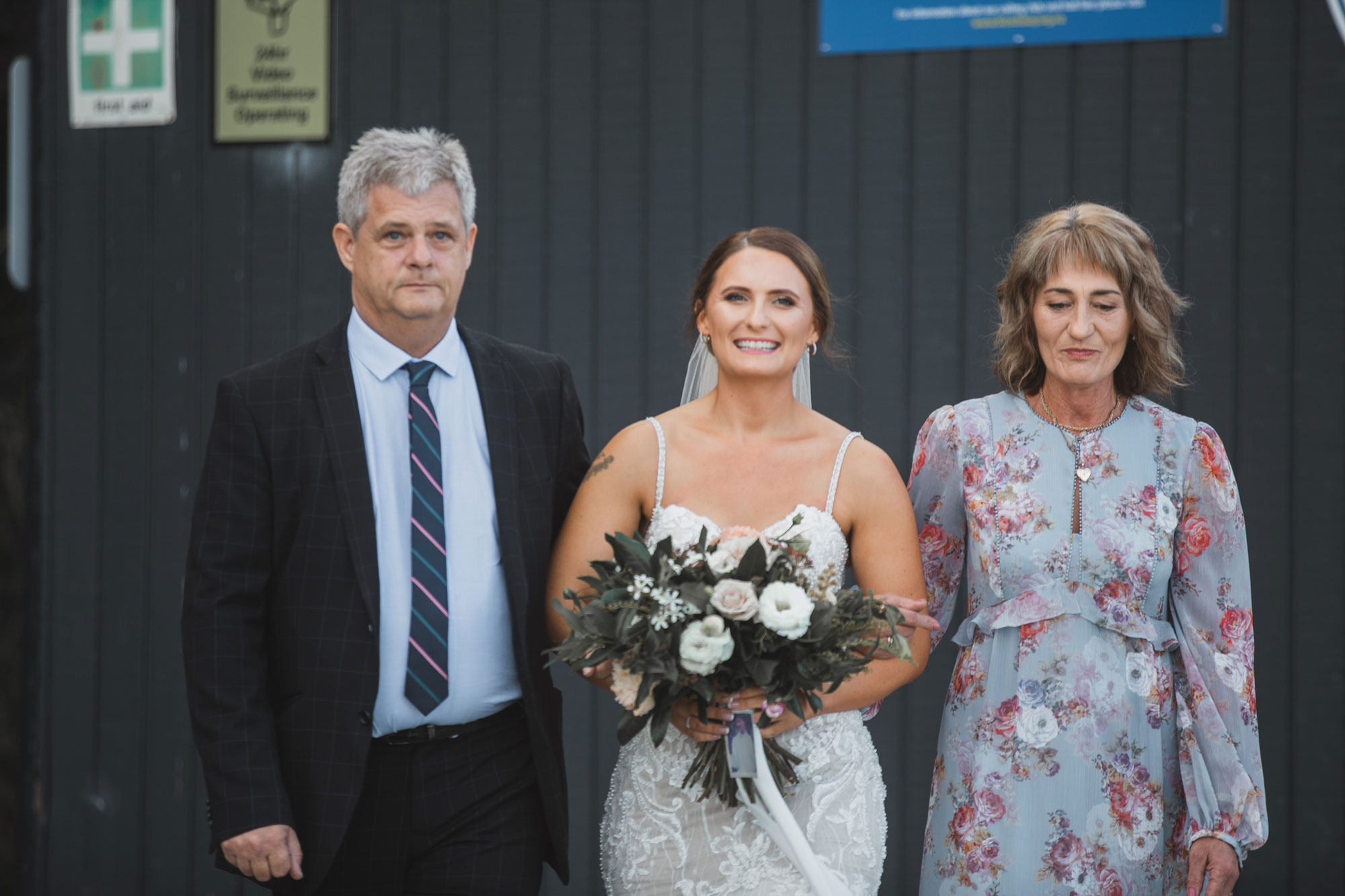 bride walking down the aisle