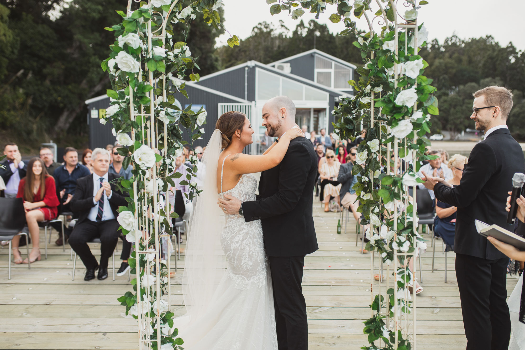 french bay yacht club wedding