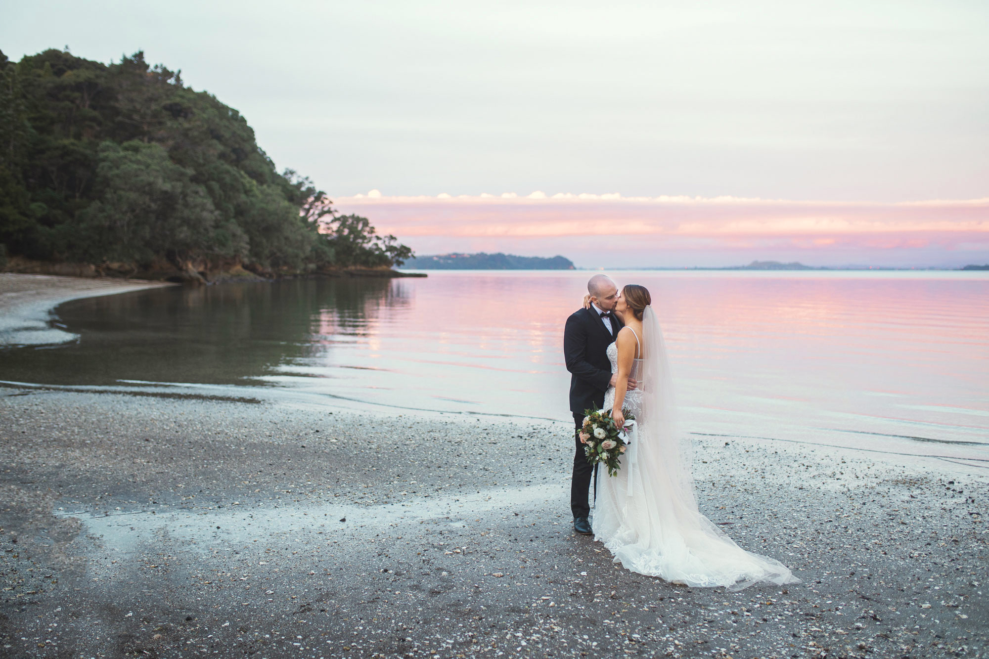 french bay yacht club sunset