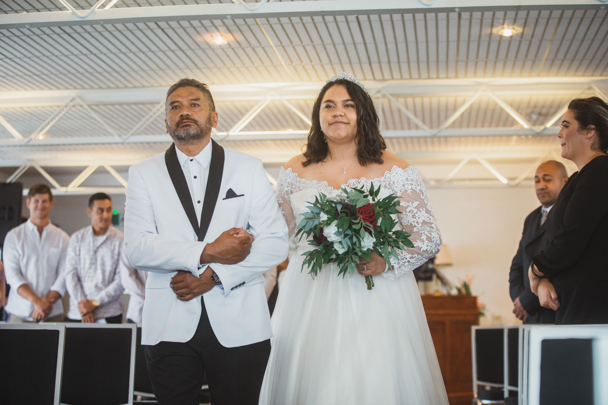 auckland royal yacht squadron wedding ceremony