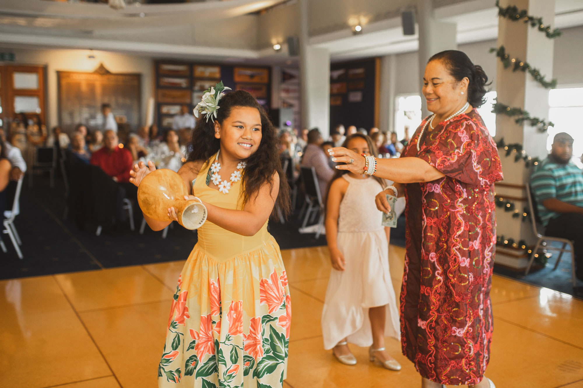 cultural performance at auckland wedding