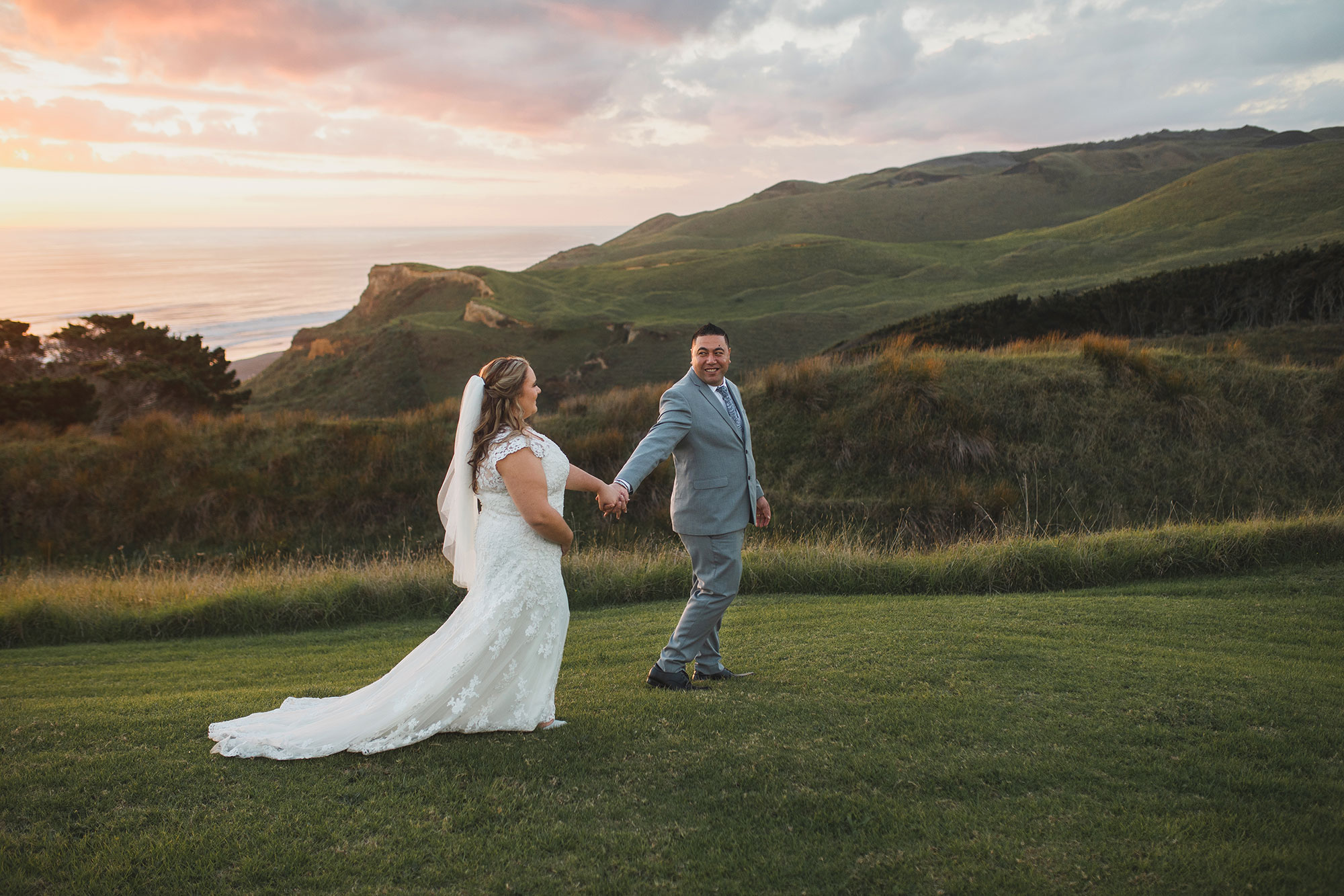 castaways resort sunset wedding