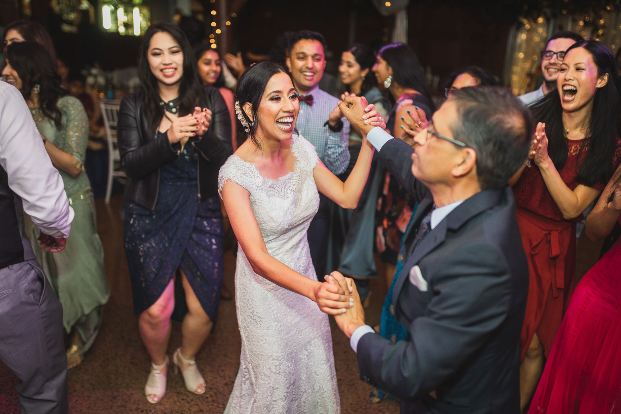 father daughter dance at auckland wedding