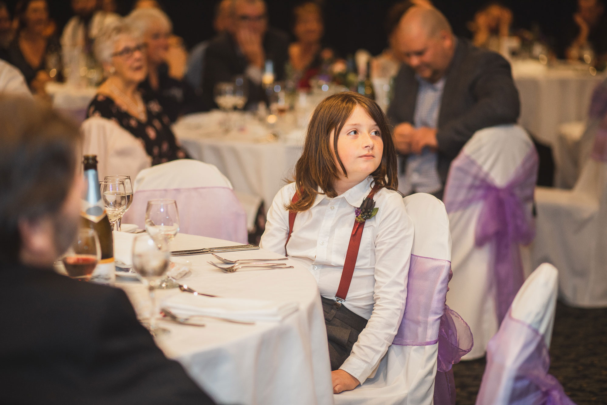 boy at the wedding