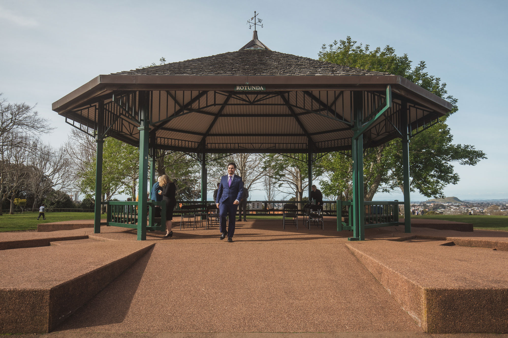 auckland cornwall park rotunda wedding venue