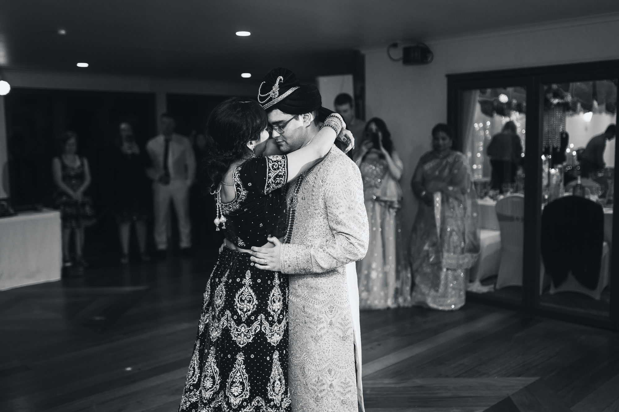 couple first dance at castaways