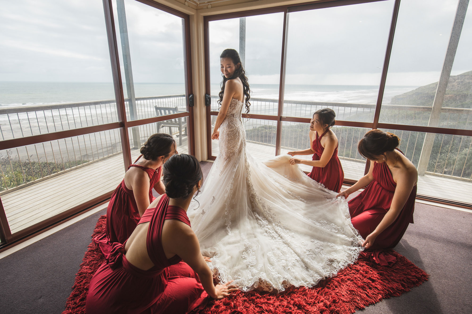 castways resort wedding getting ready