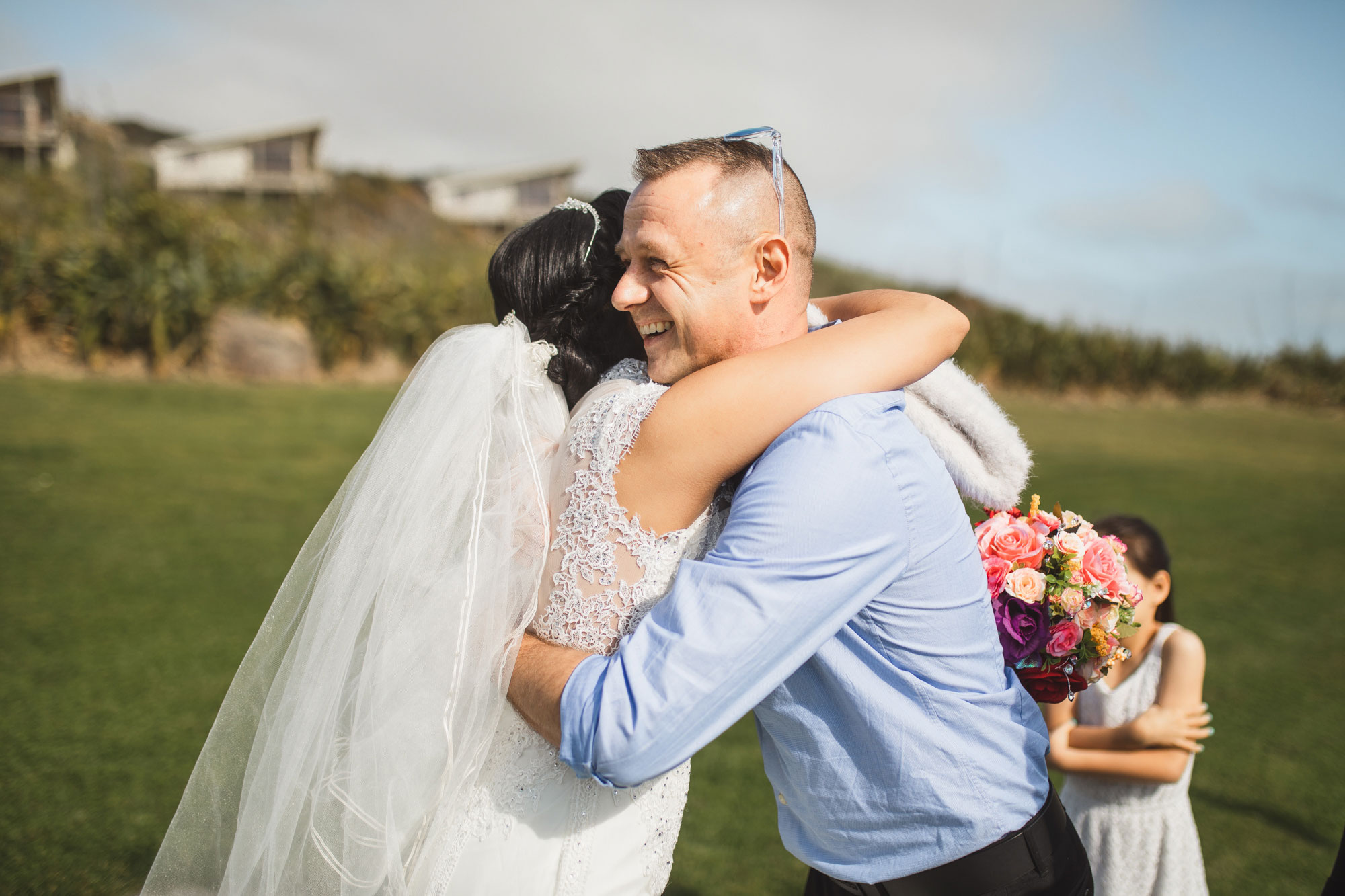 wedding guests at castaways