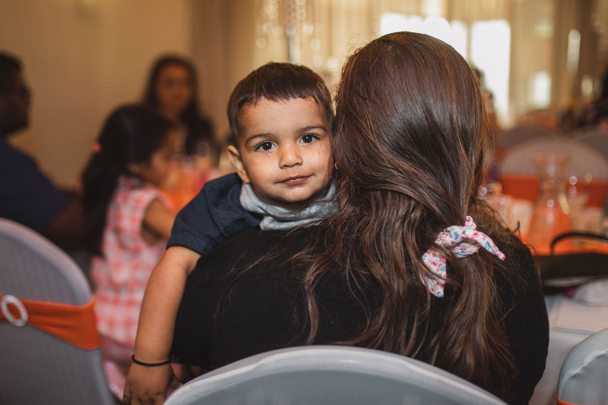 little boy at the wedding