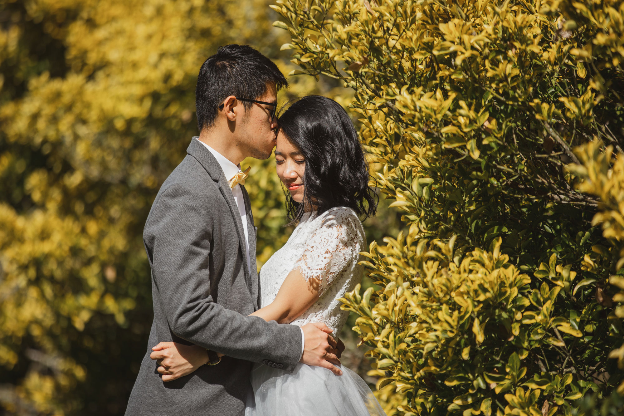 auckland spring wedding shoot