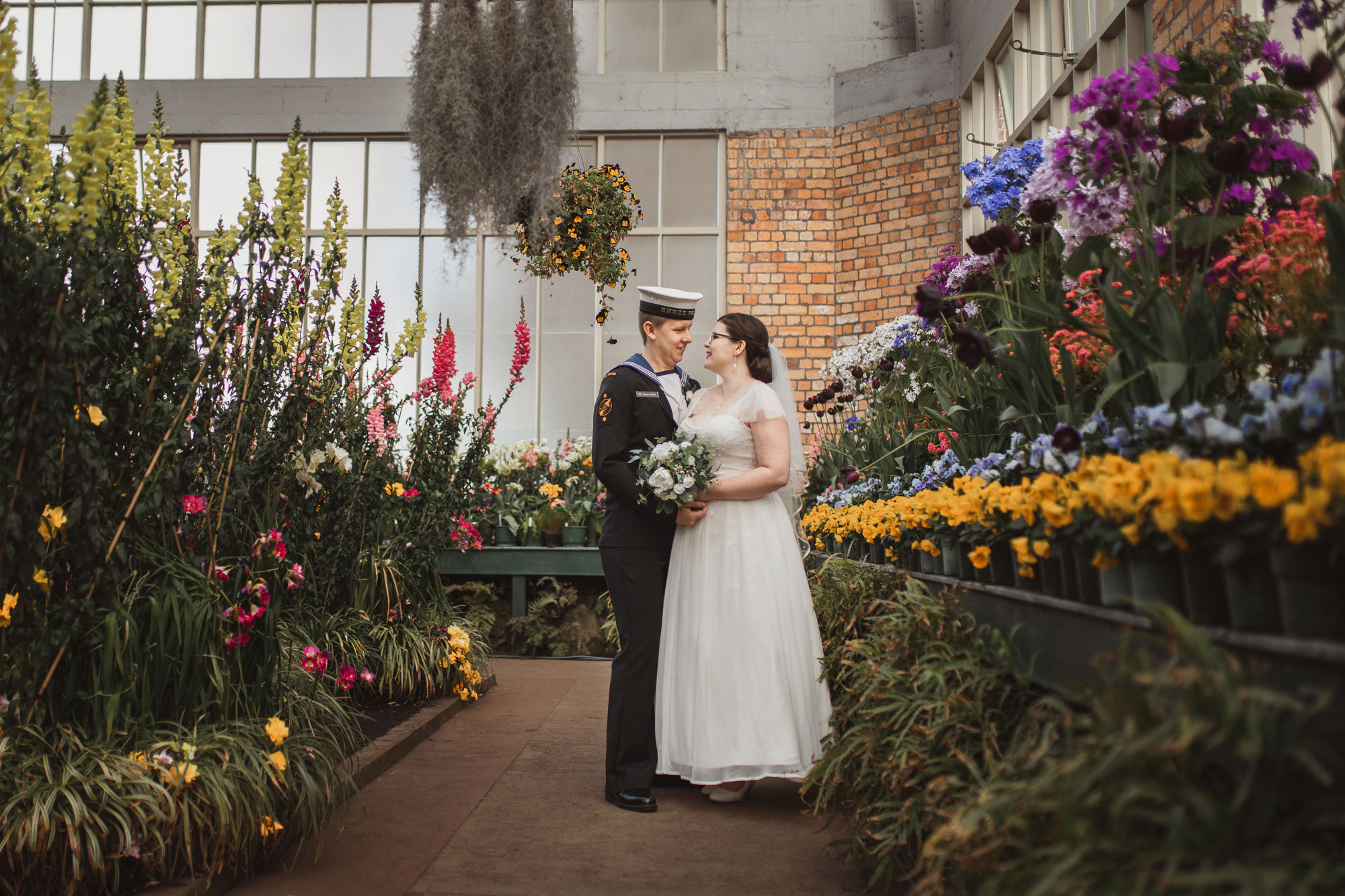 auckland wintergardens wedding picture