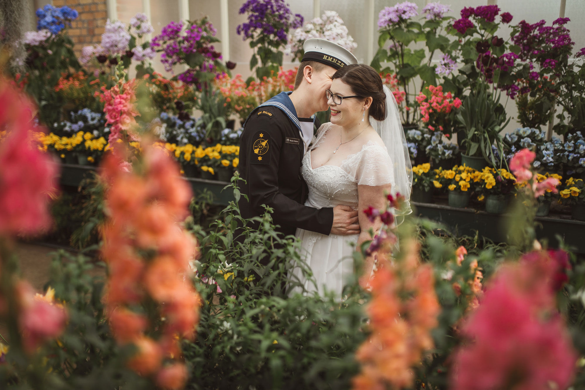 auckland domain couple shoot