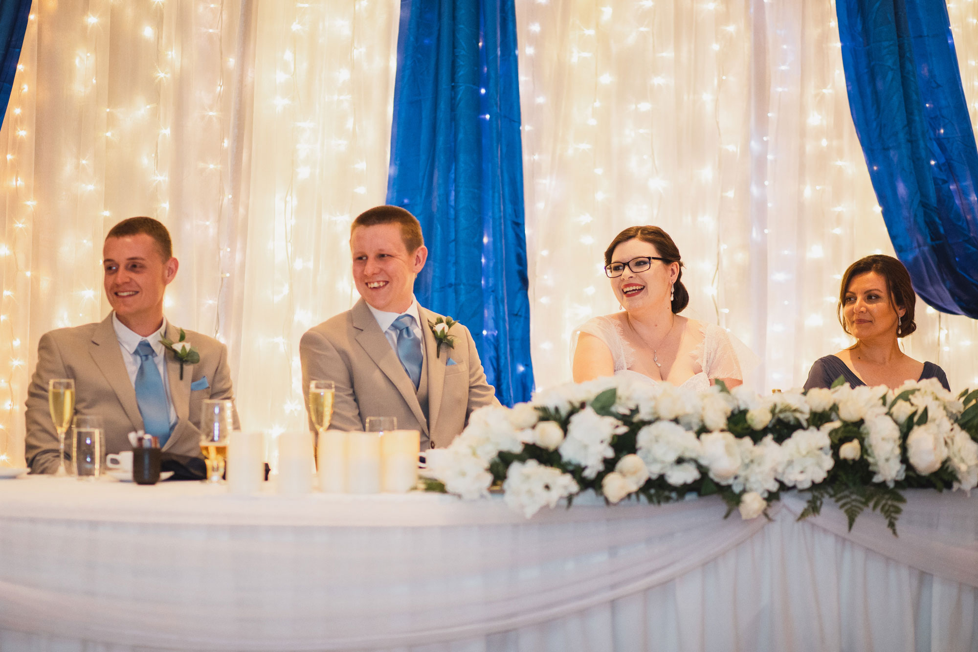 wedding head table