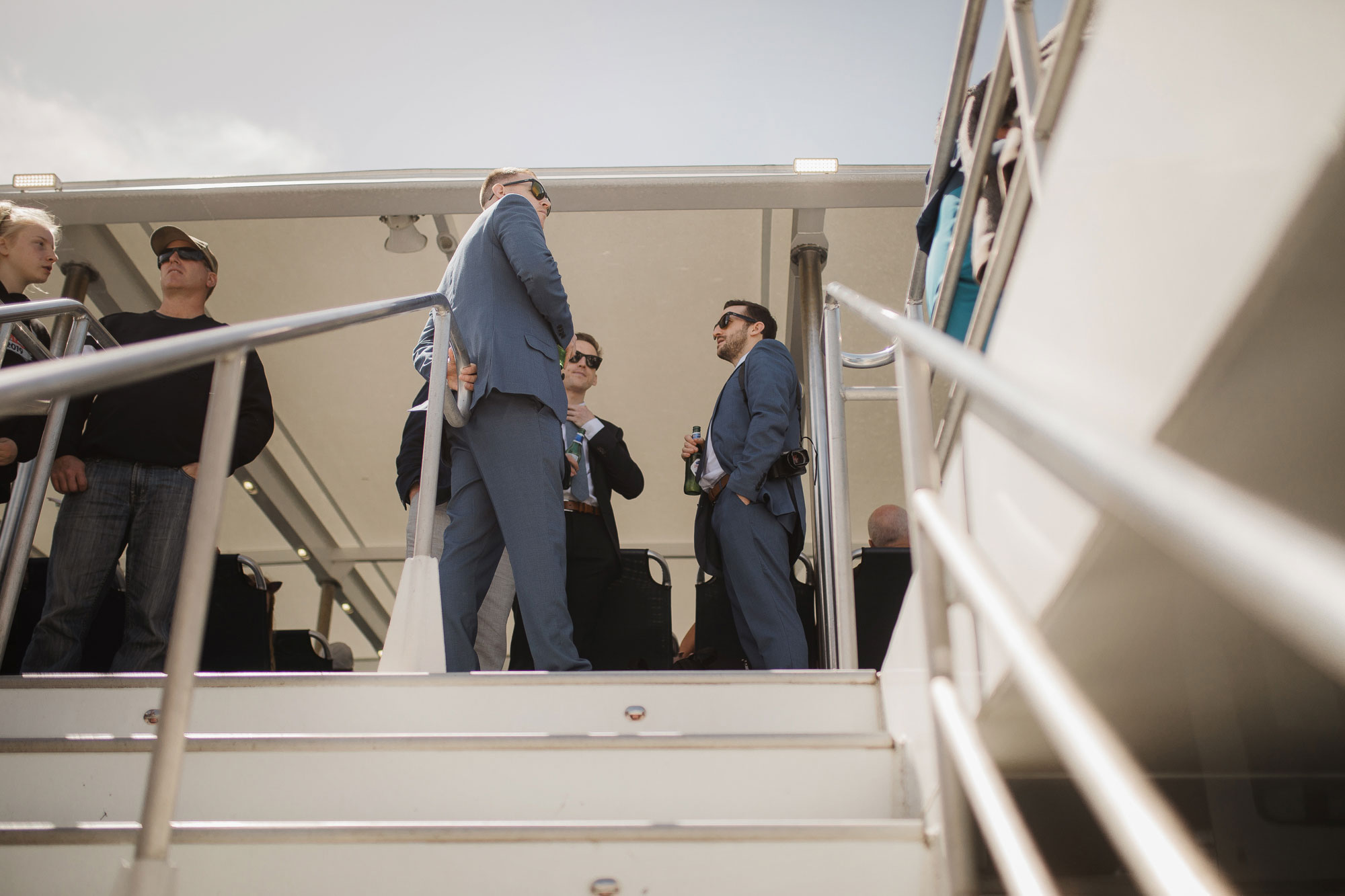 groomsmen ferry to waiheke