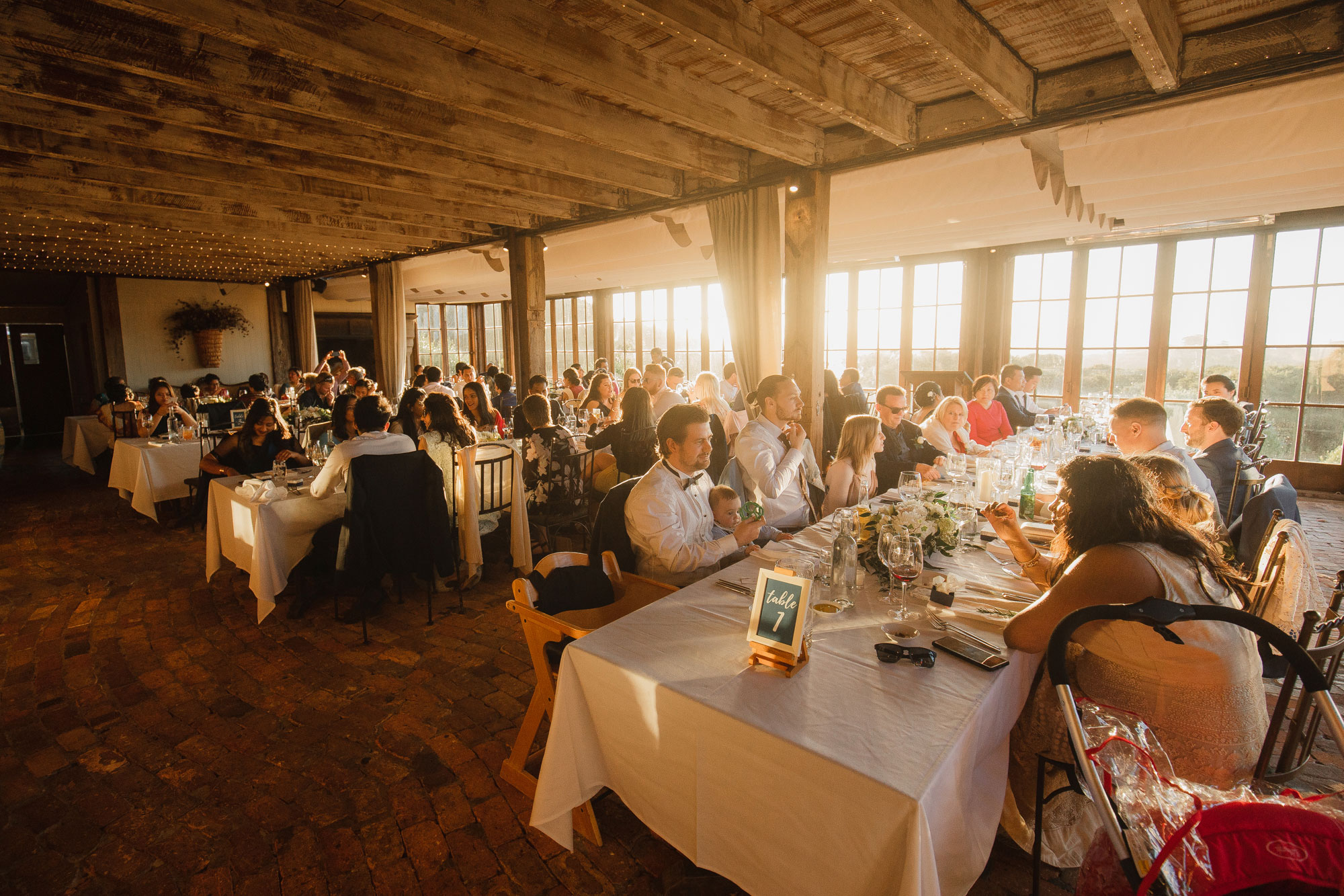 wedding reception venue mudbrick restaurant