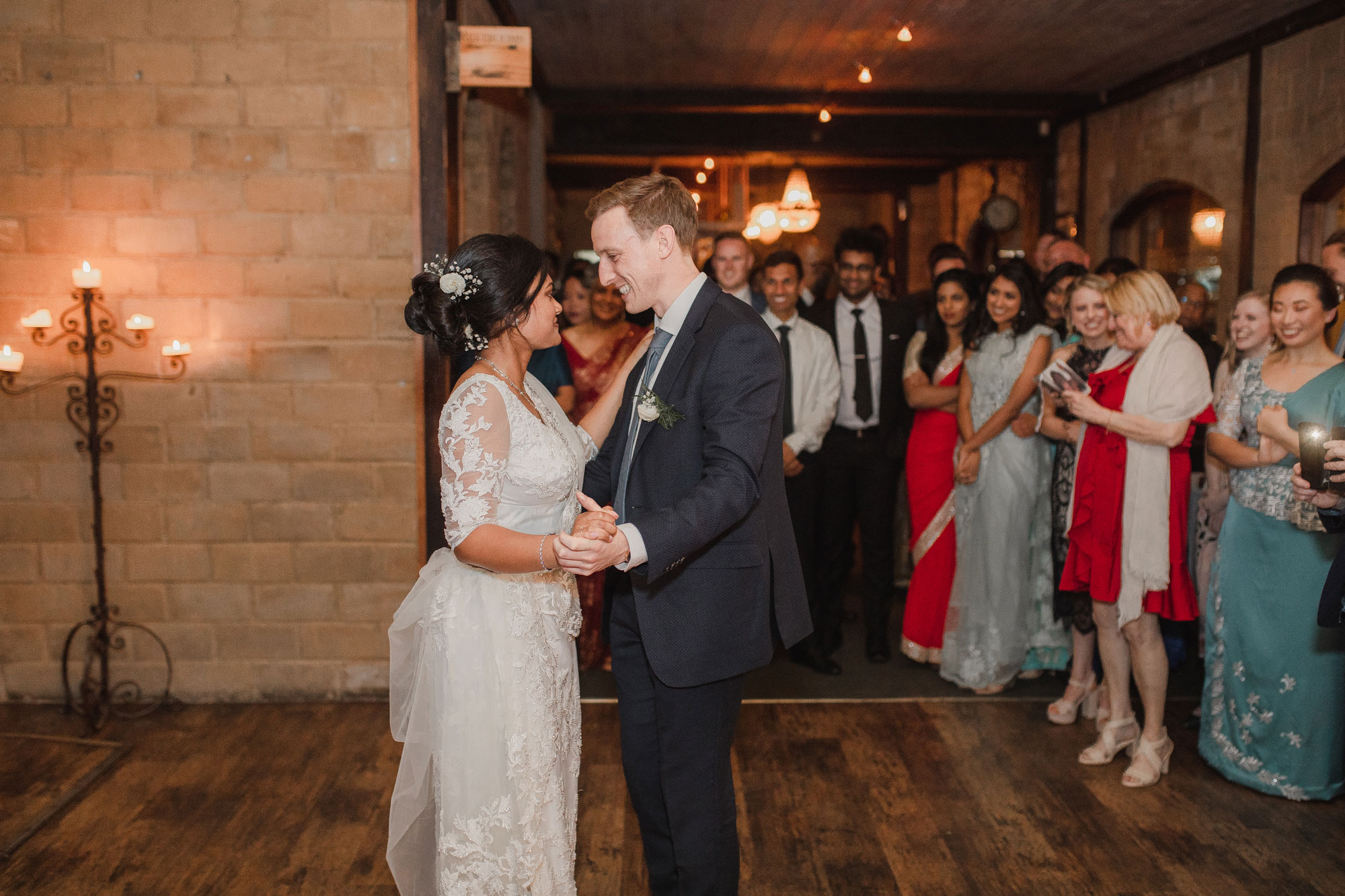 couple first dance mudbrick wedding