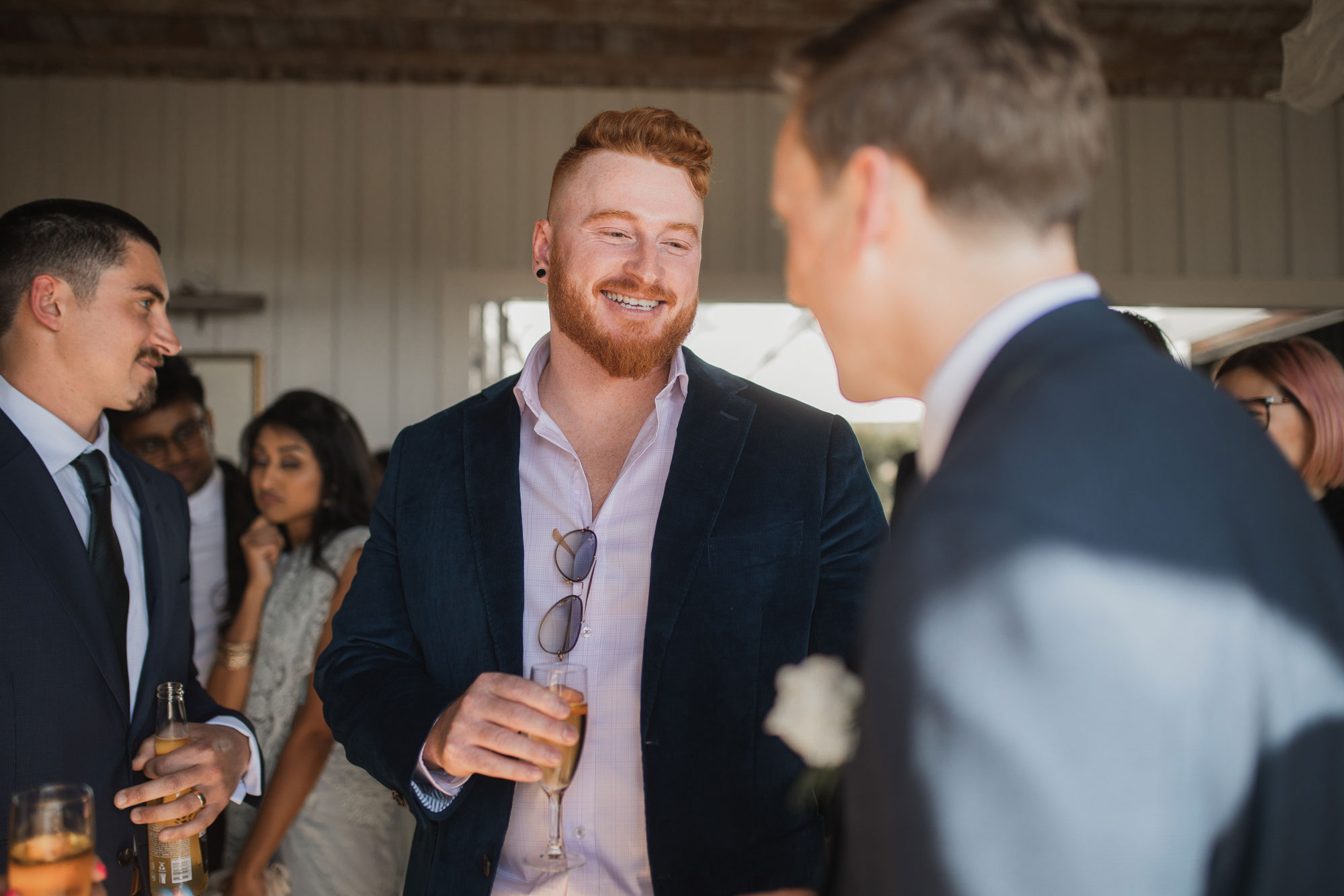 waiheke island wedding guests