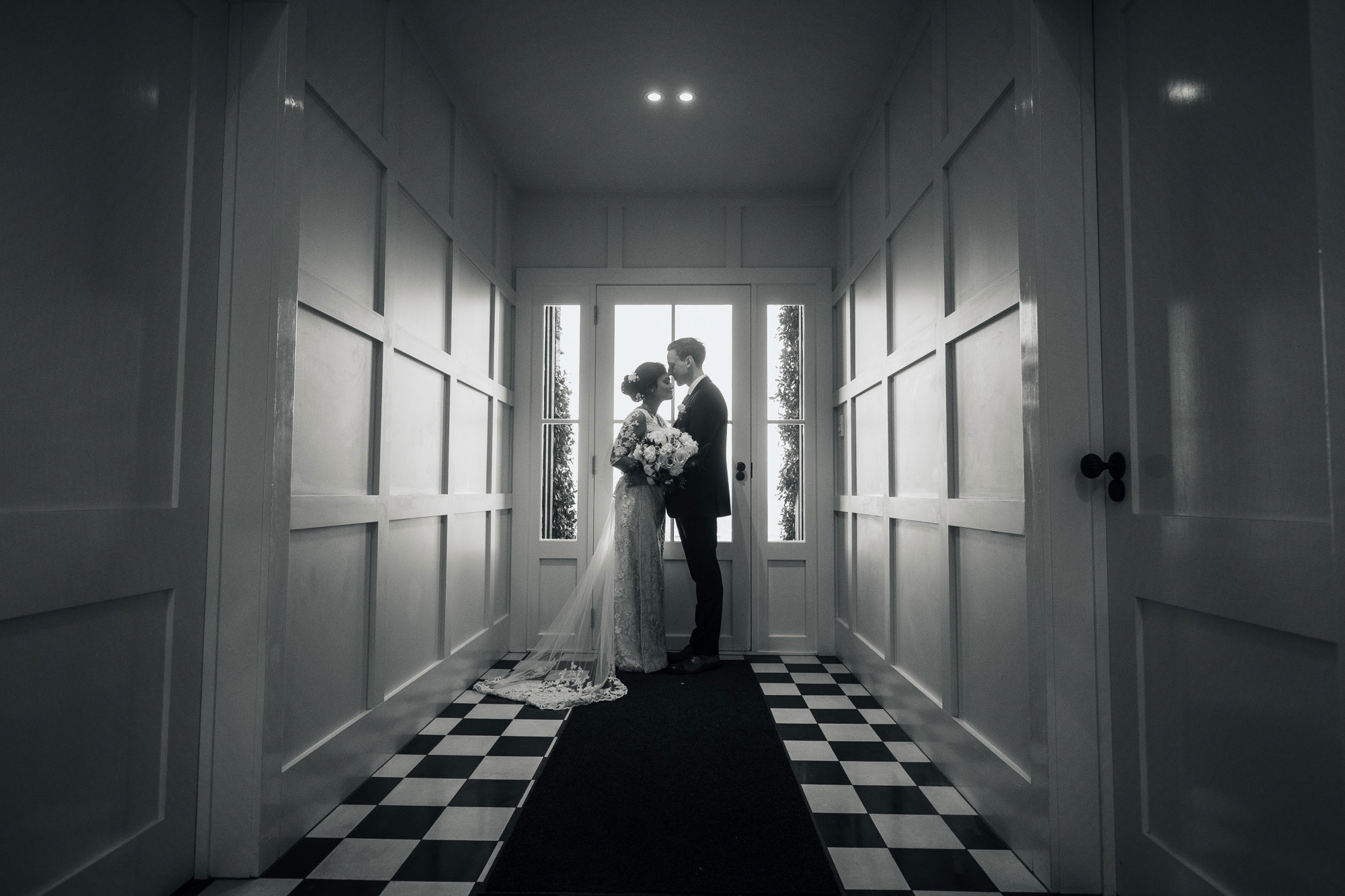 mudbrick lodge wedding photo