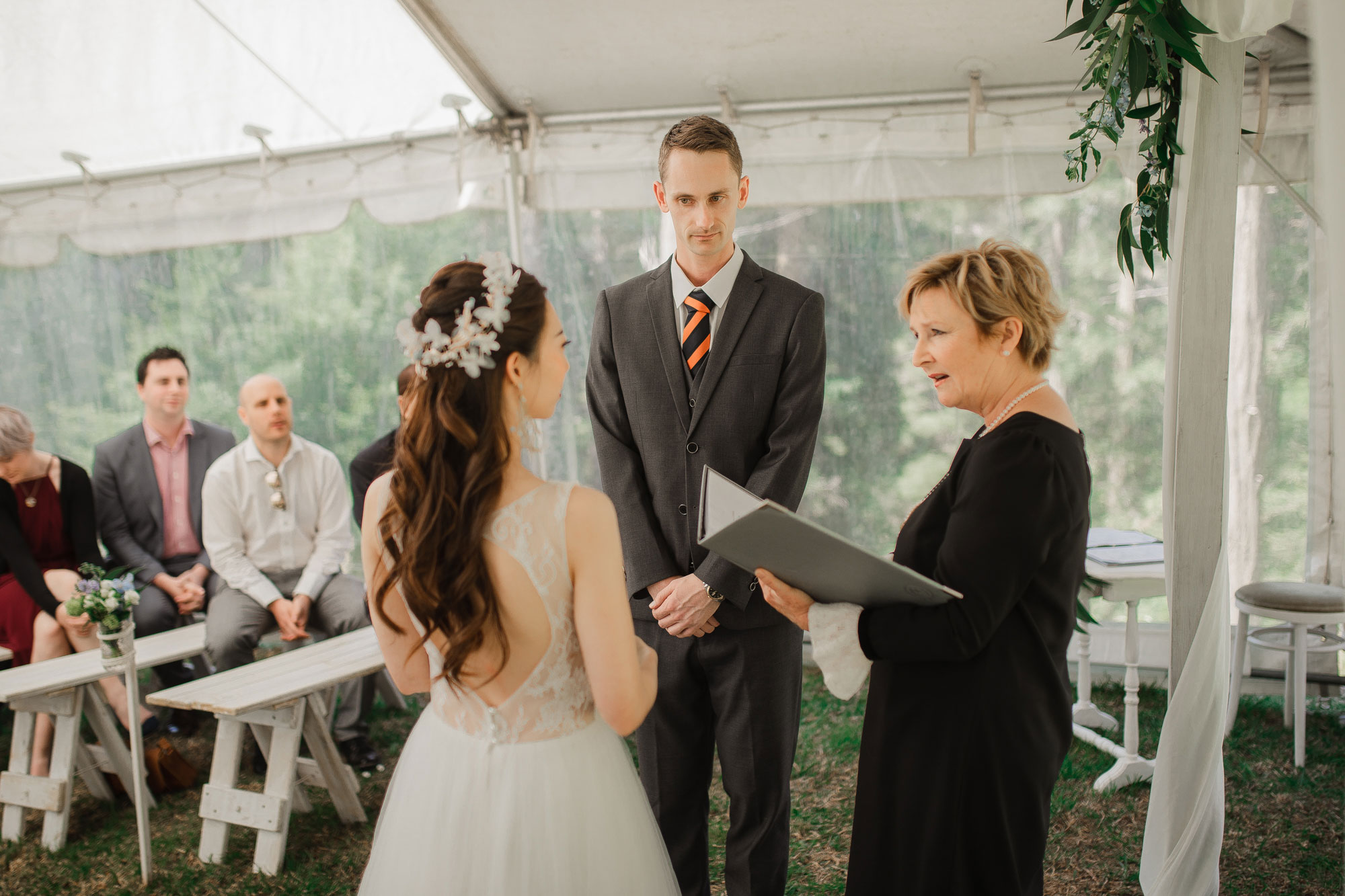 bride and groom vows