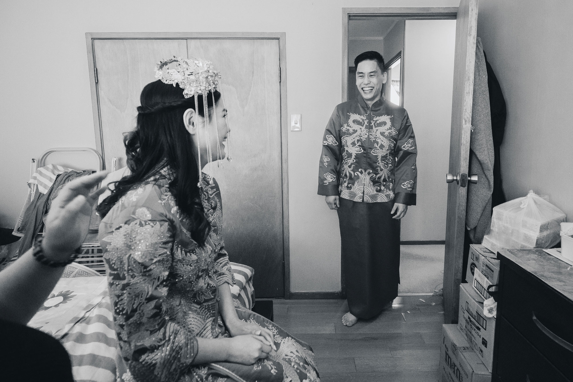 chinese wedding first look