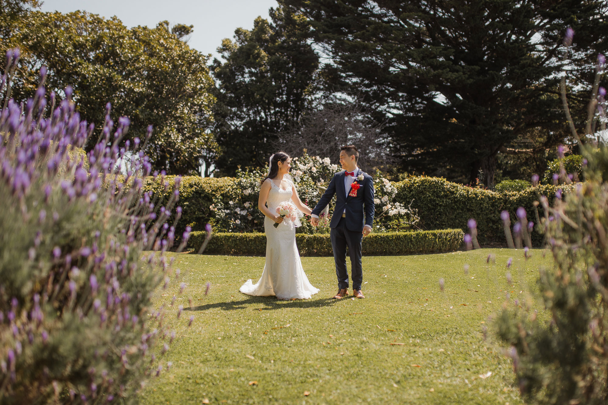 wedding photos with lavender
