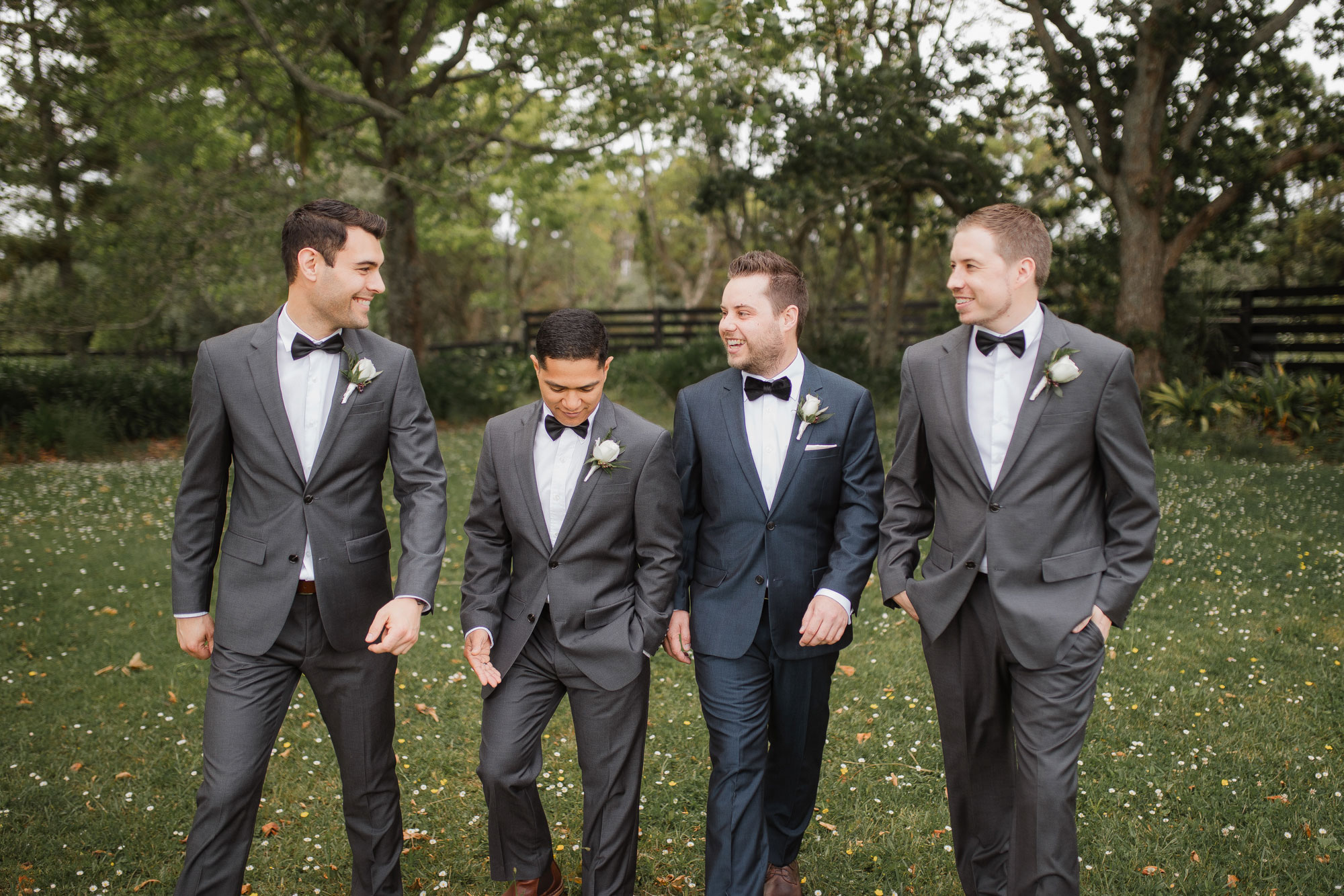 groom and groomsmen