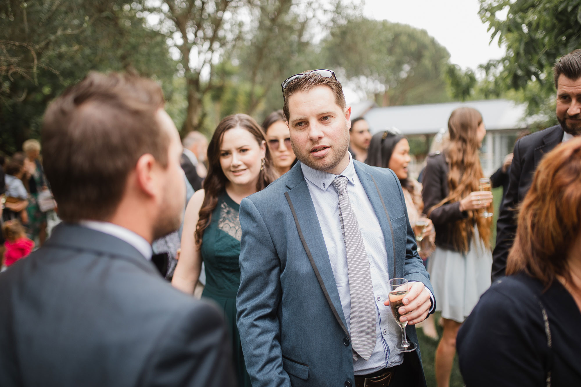 wedding guests at markovina