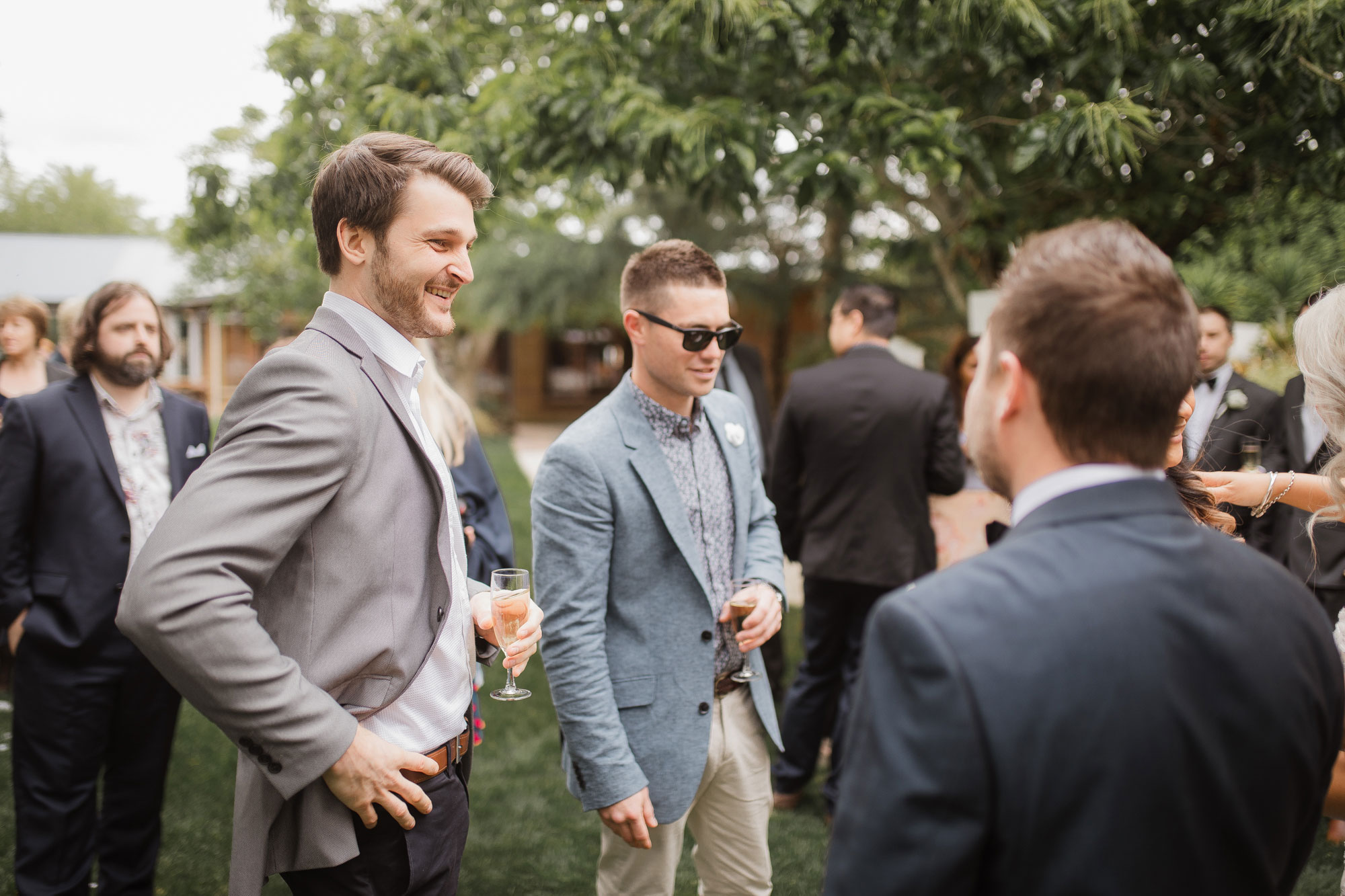 wedding guests at markovina