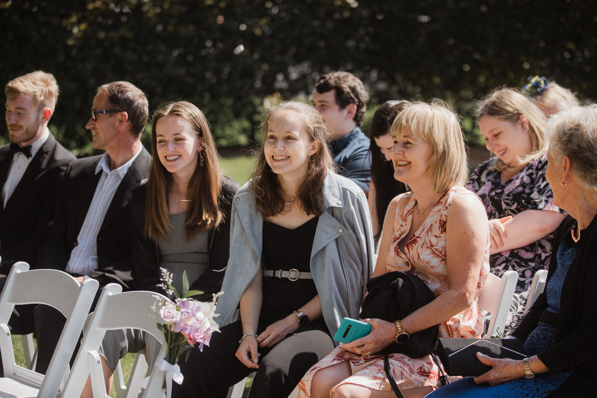 wedding guests