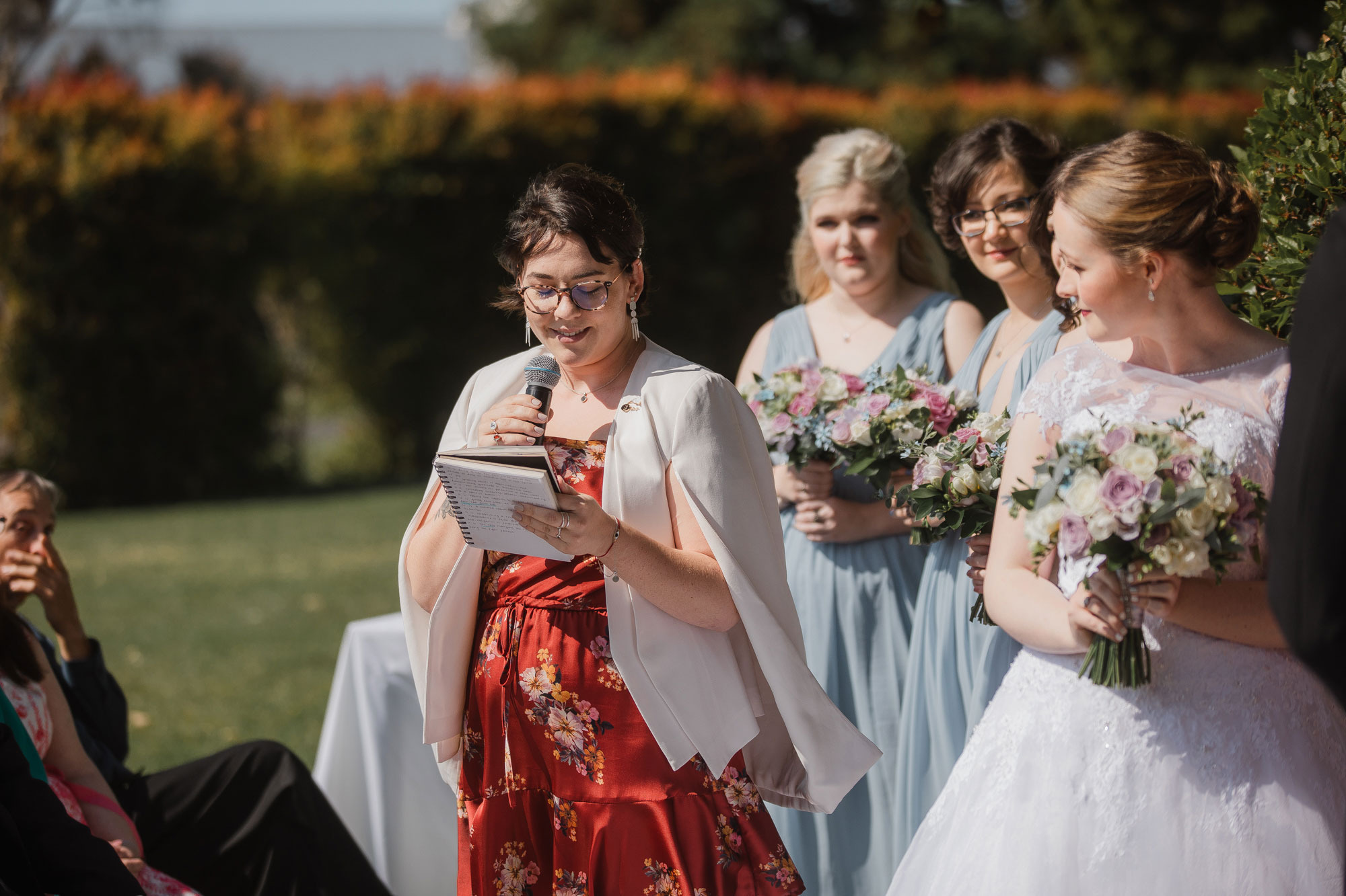 speech at the ceremony