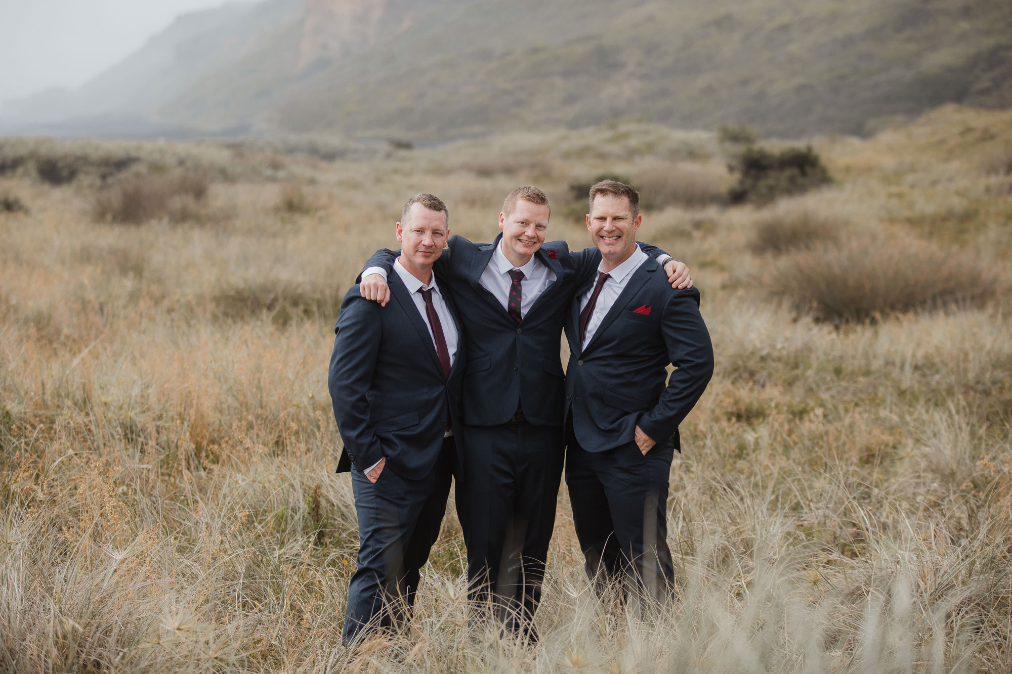 groom and groomsmen