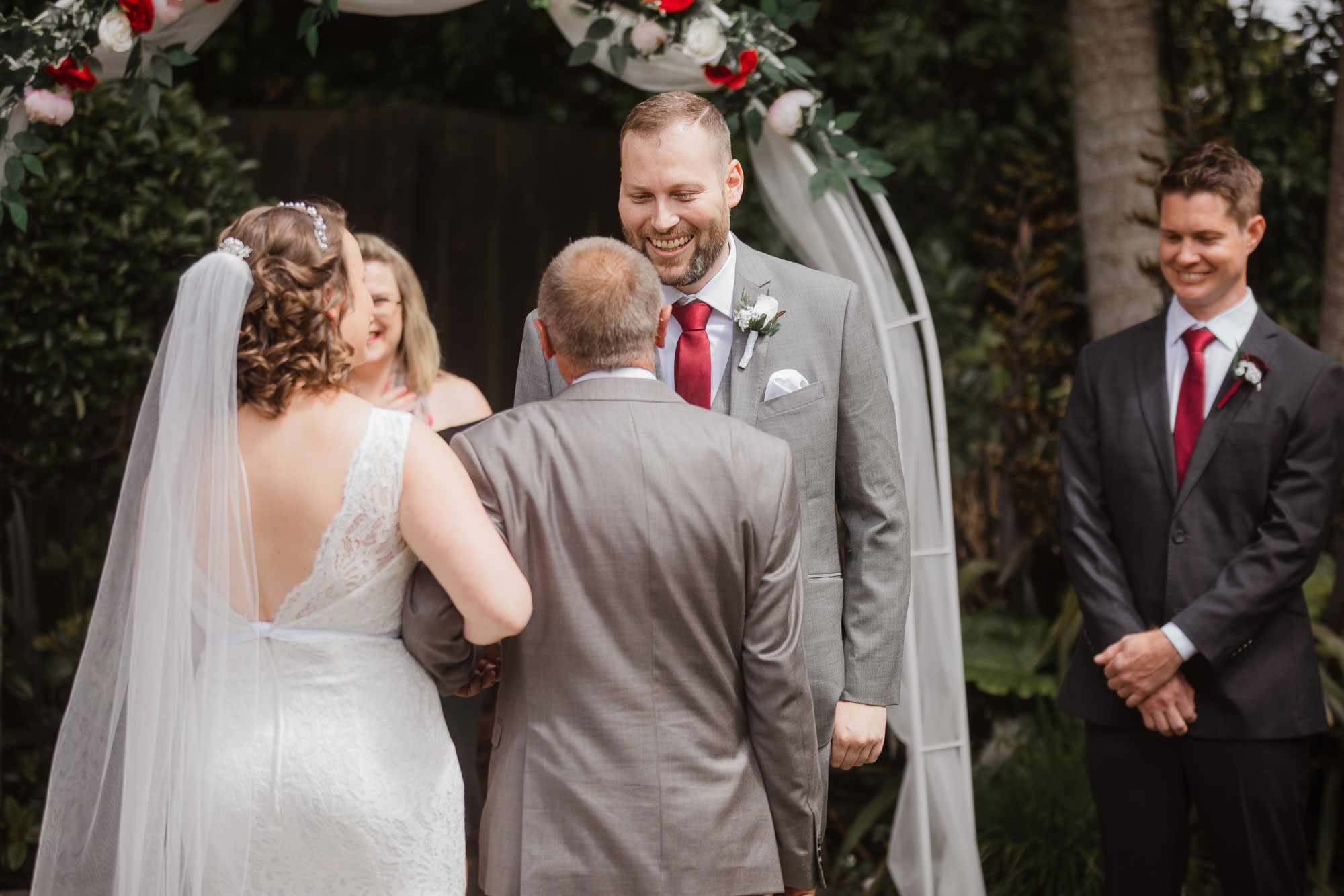 groom meeting father of bride