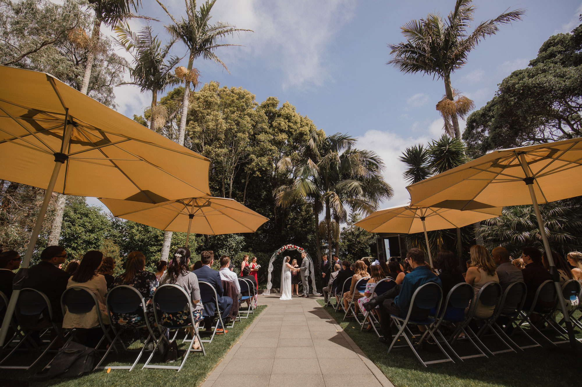 auckland sorrento in the park wedding